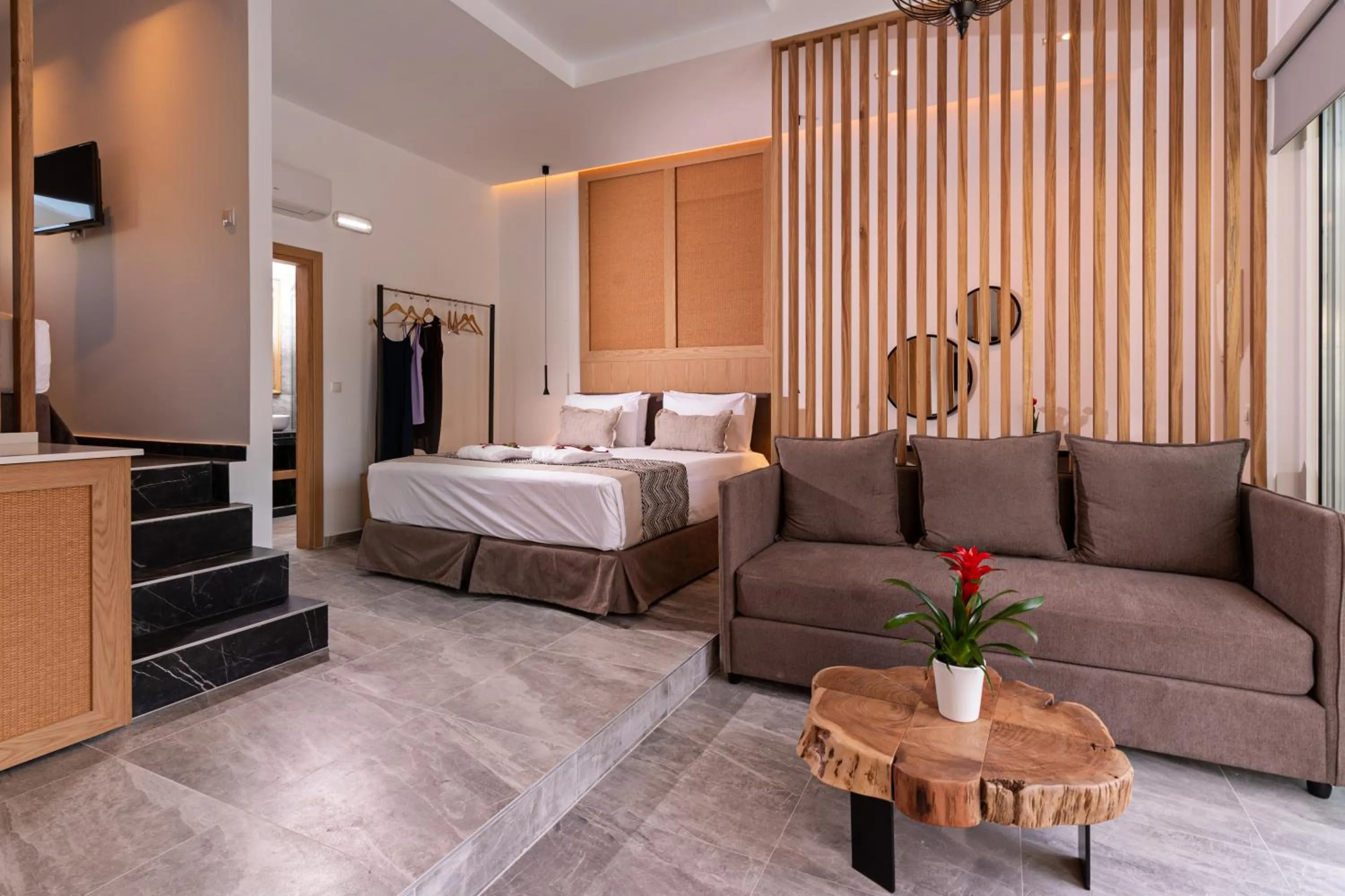 Bed in Delfina Boutique Hotel