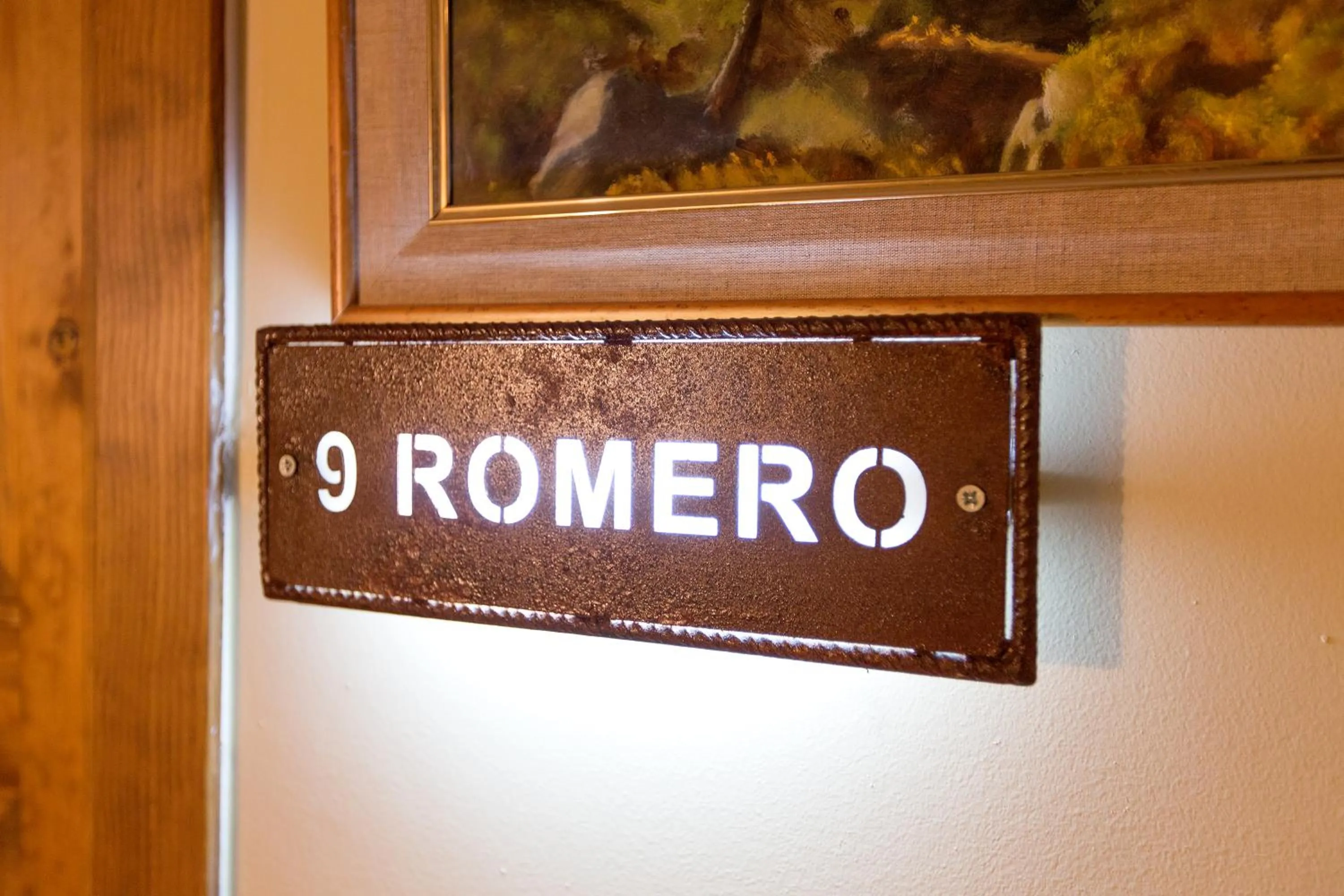 Decorative detail in Hotel Villa San Jorge