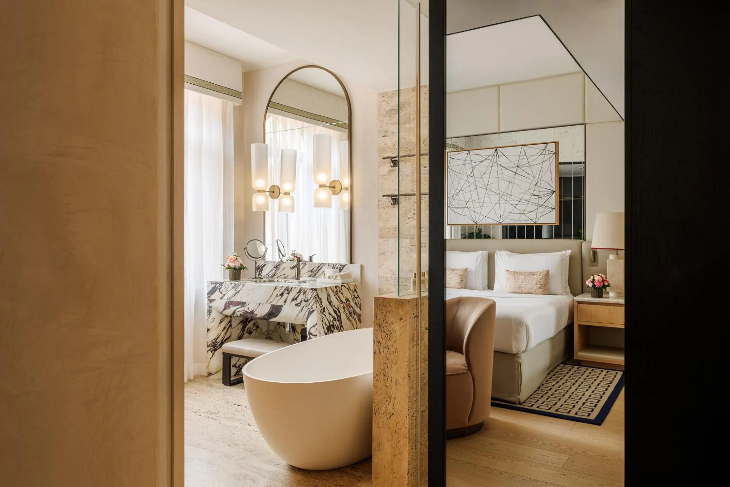 Shower in Park Hyatt Milano