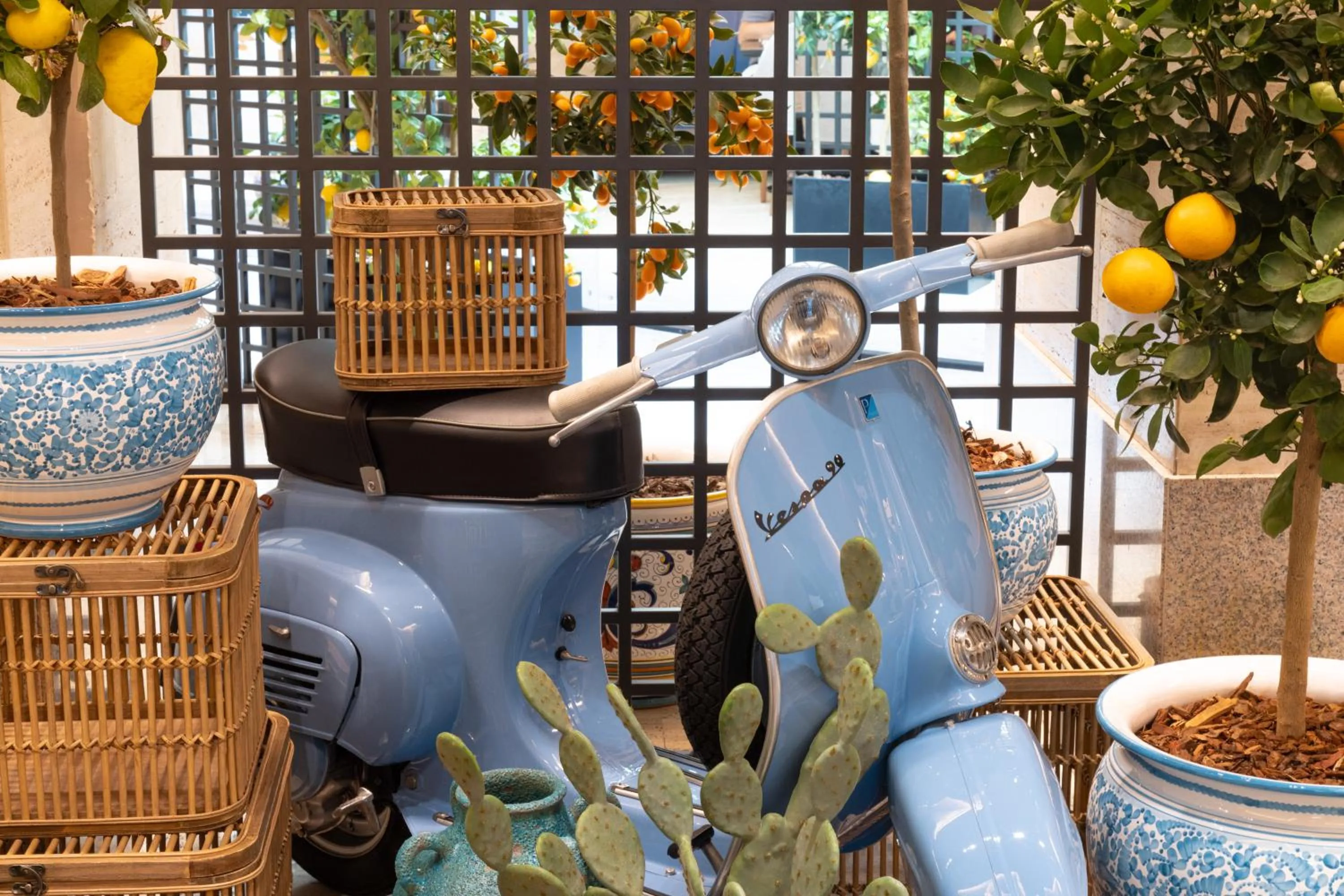 Decorative detail in Park Hyatt Milano