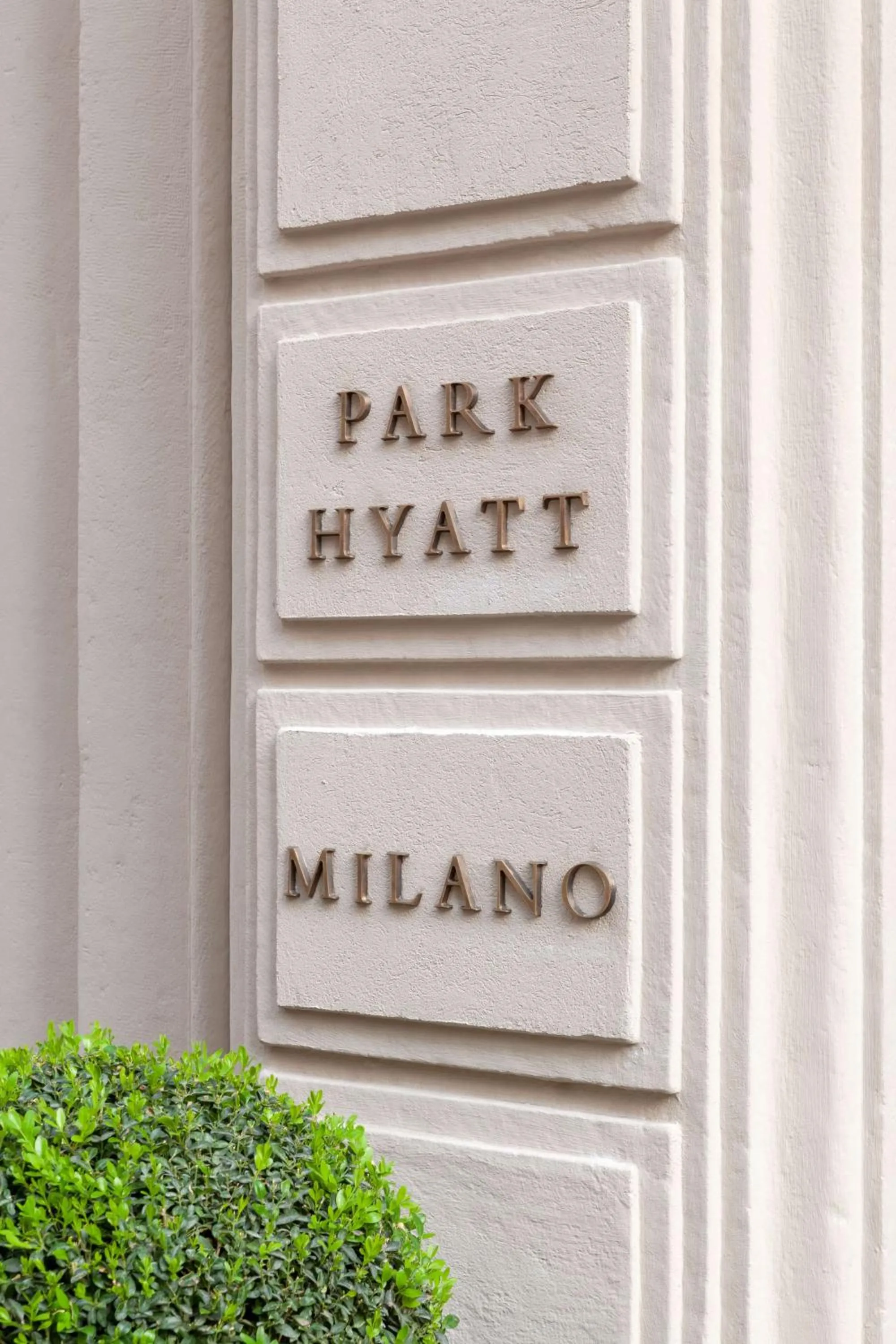 Property building in Park Hyatt Milano