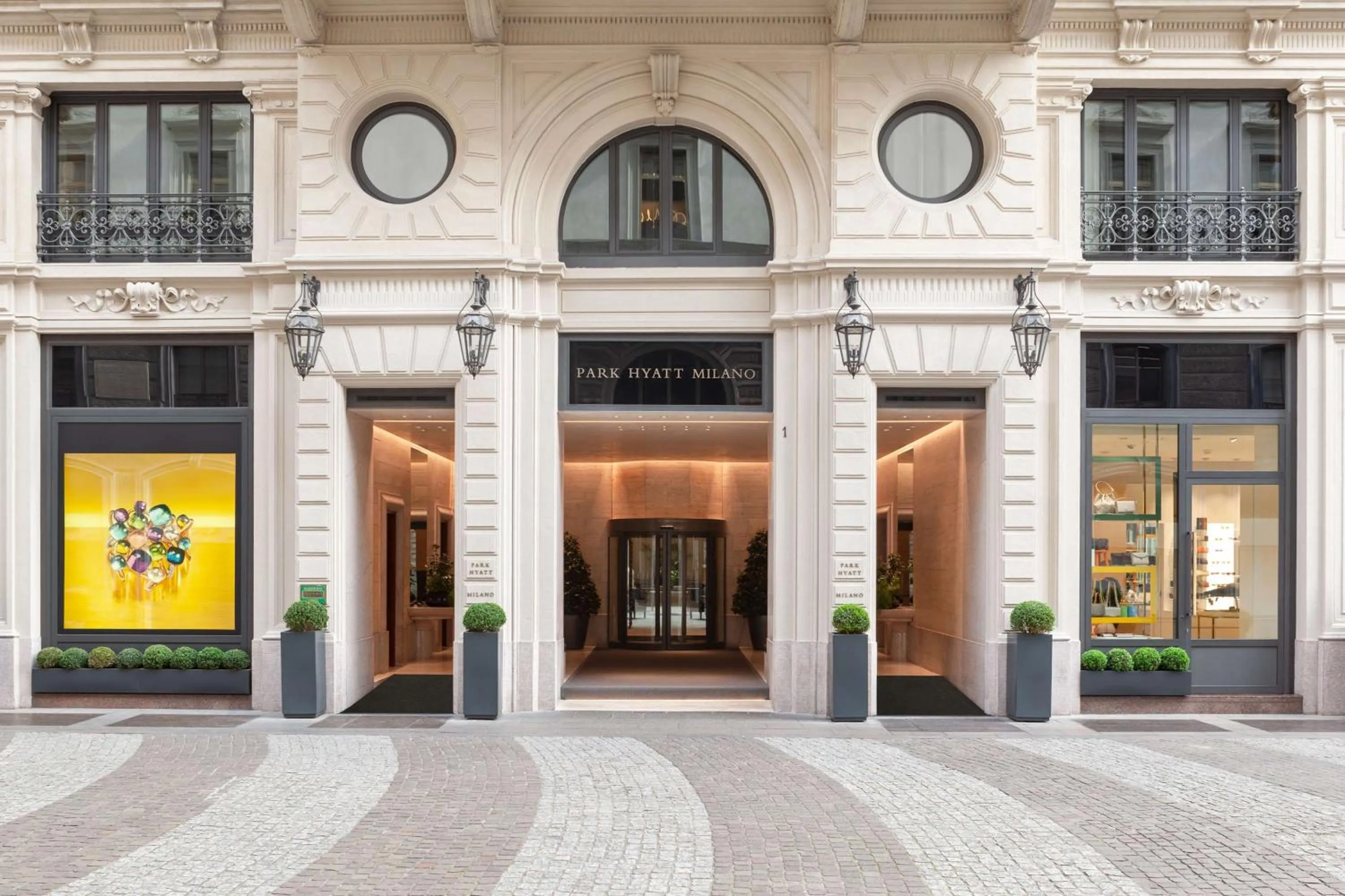 Property building in Park Hyatt Milano