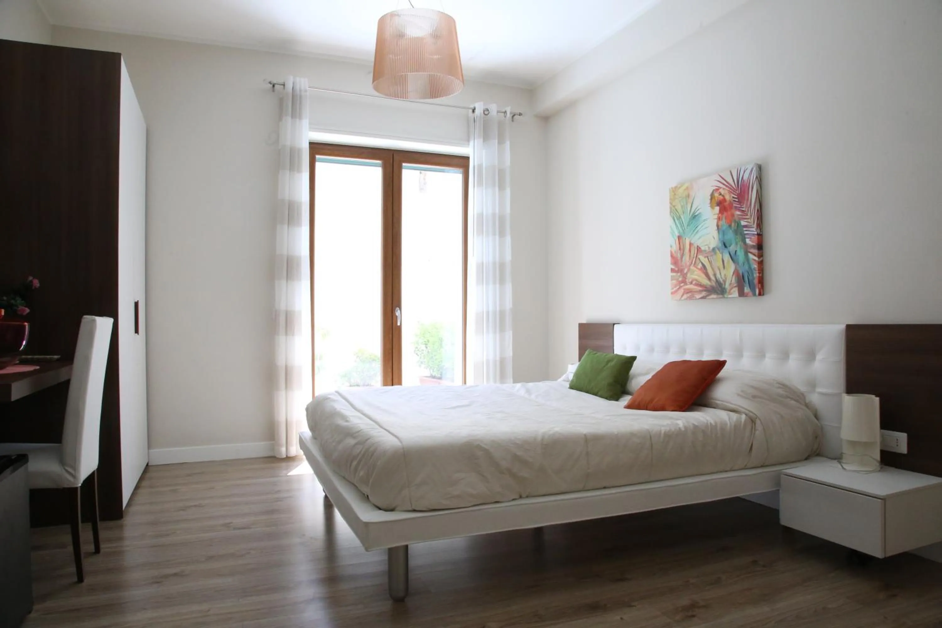 Bed in Sorrento Coast Suites B&B