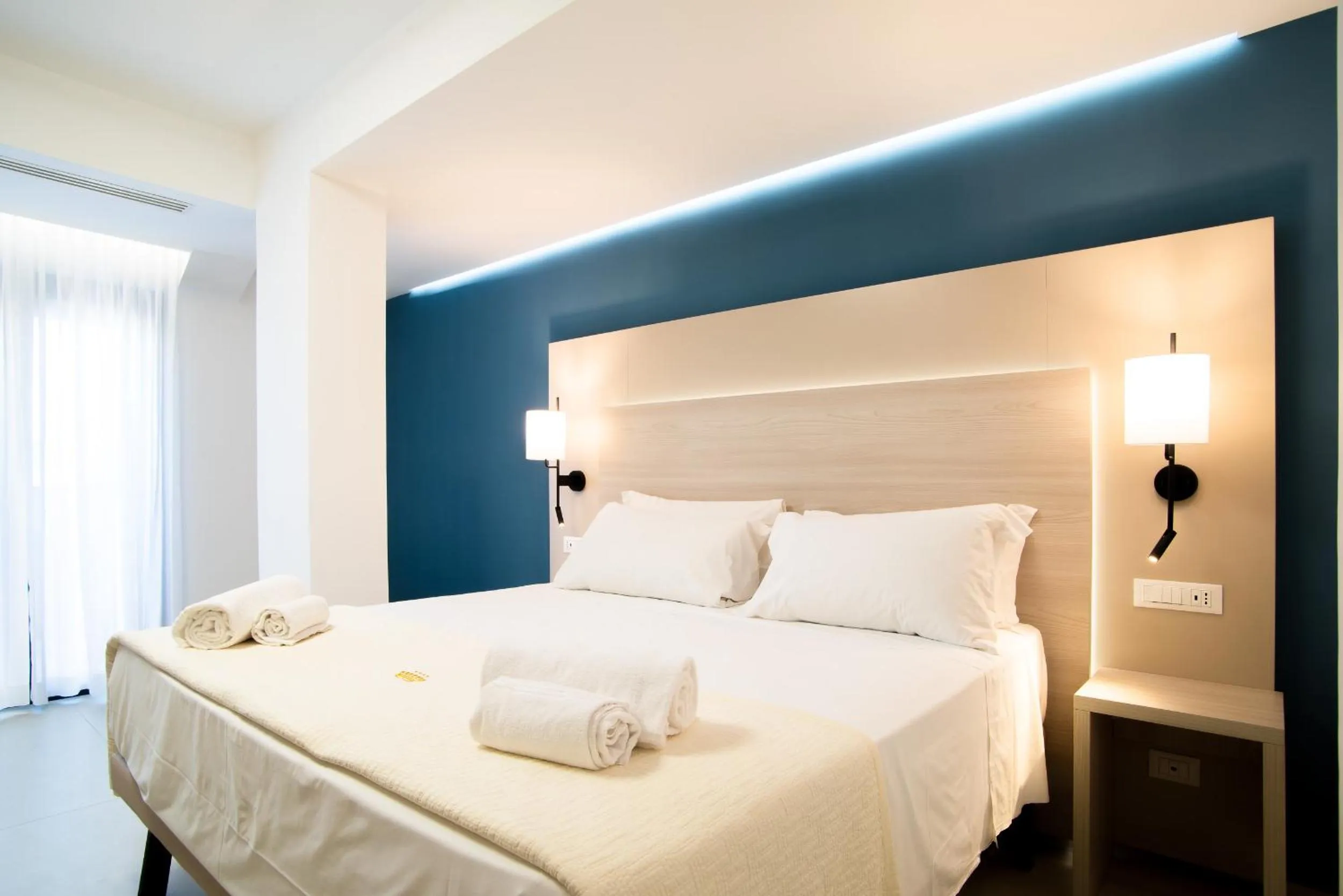 Bed in Hotel La Principessa