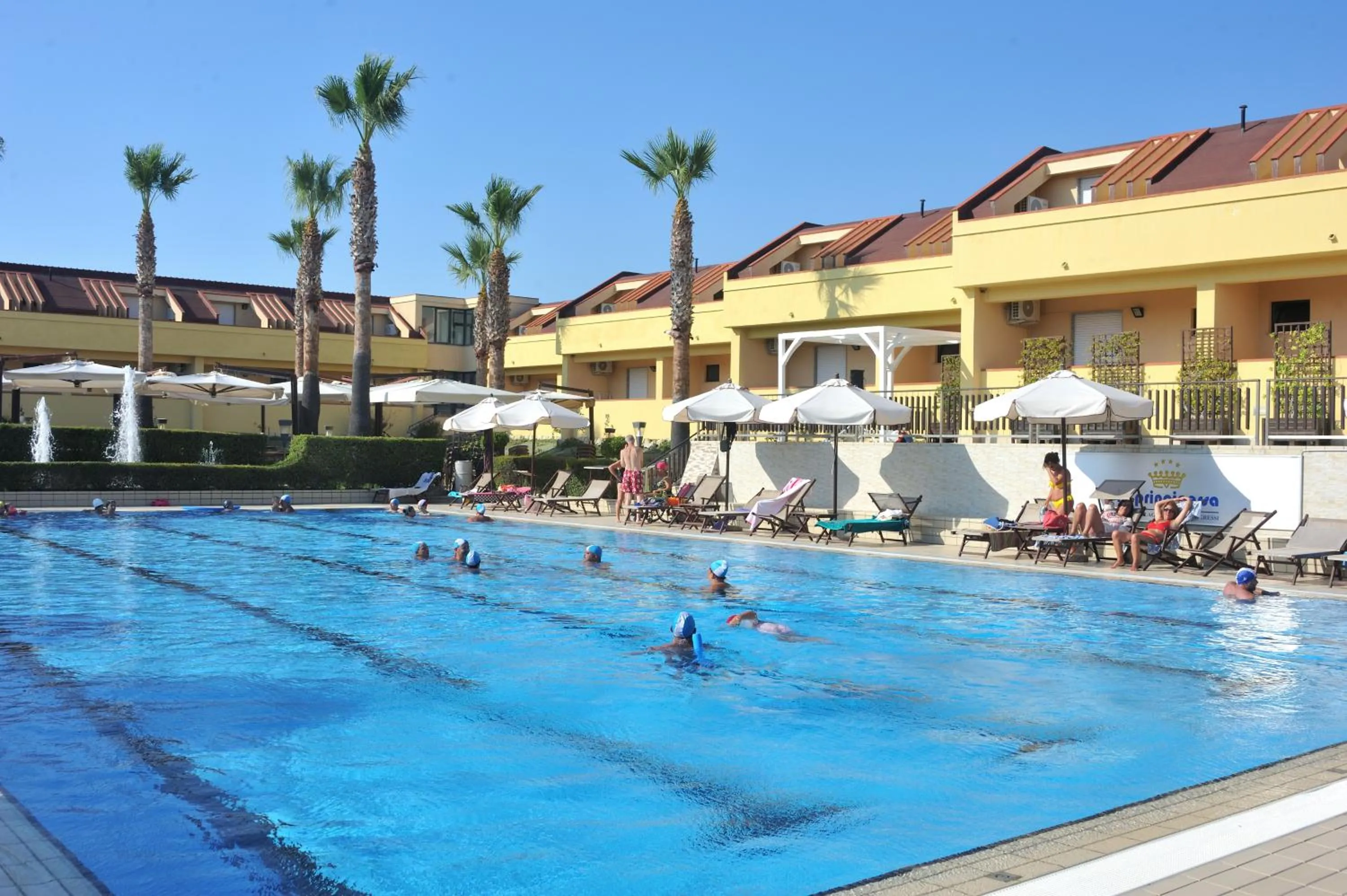 Swimming pool in Hotel La Principessa