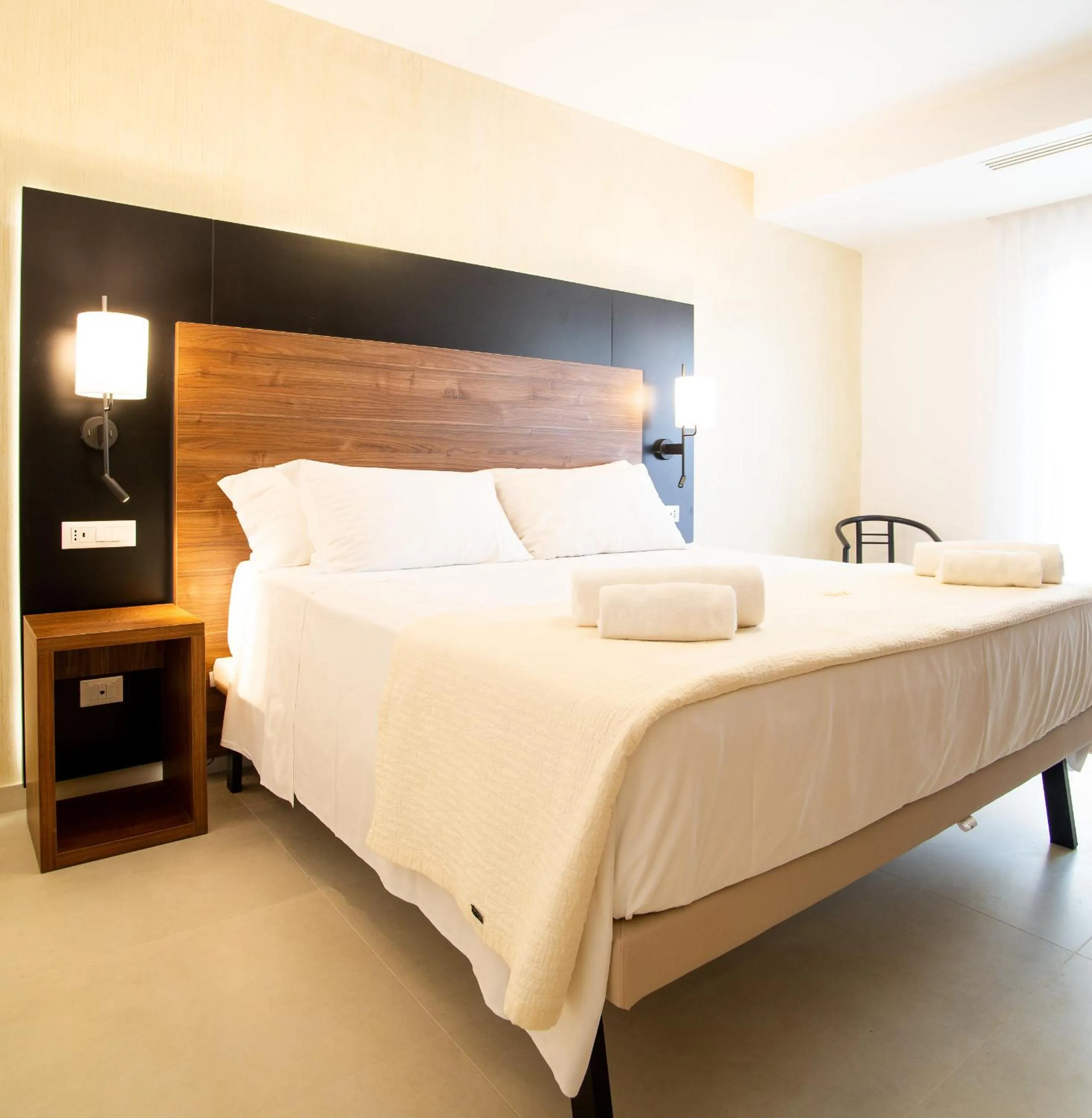 Bed in Hotel La Principessa