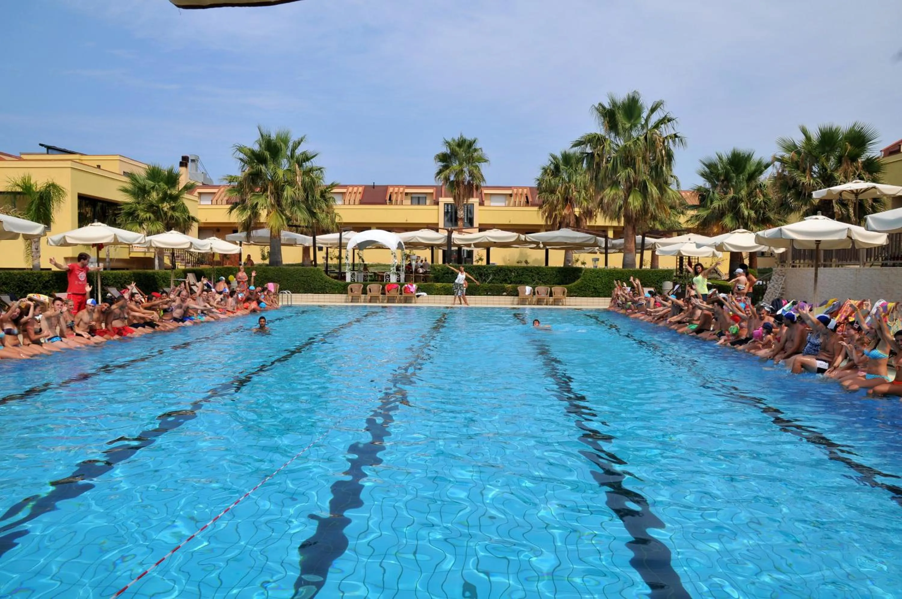 Swimming pool in Hotel La Principessa