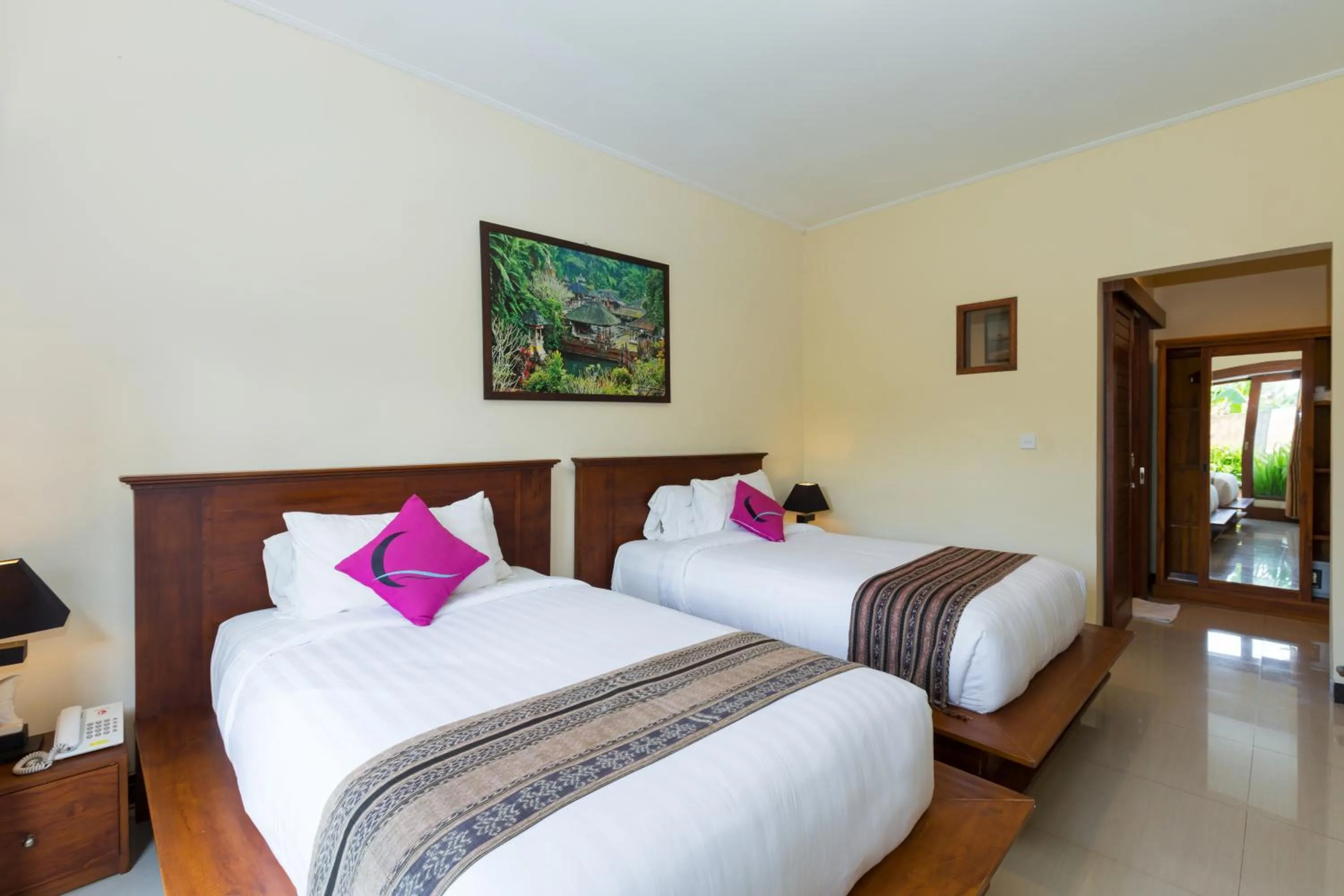 Pool view in The Dewi Canggu Villa