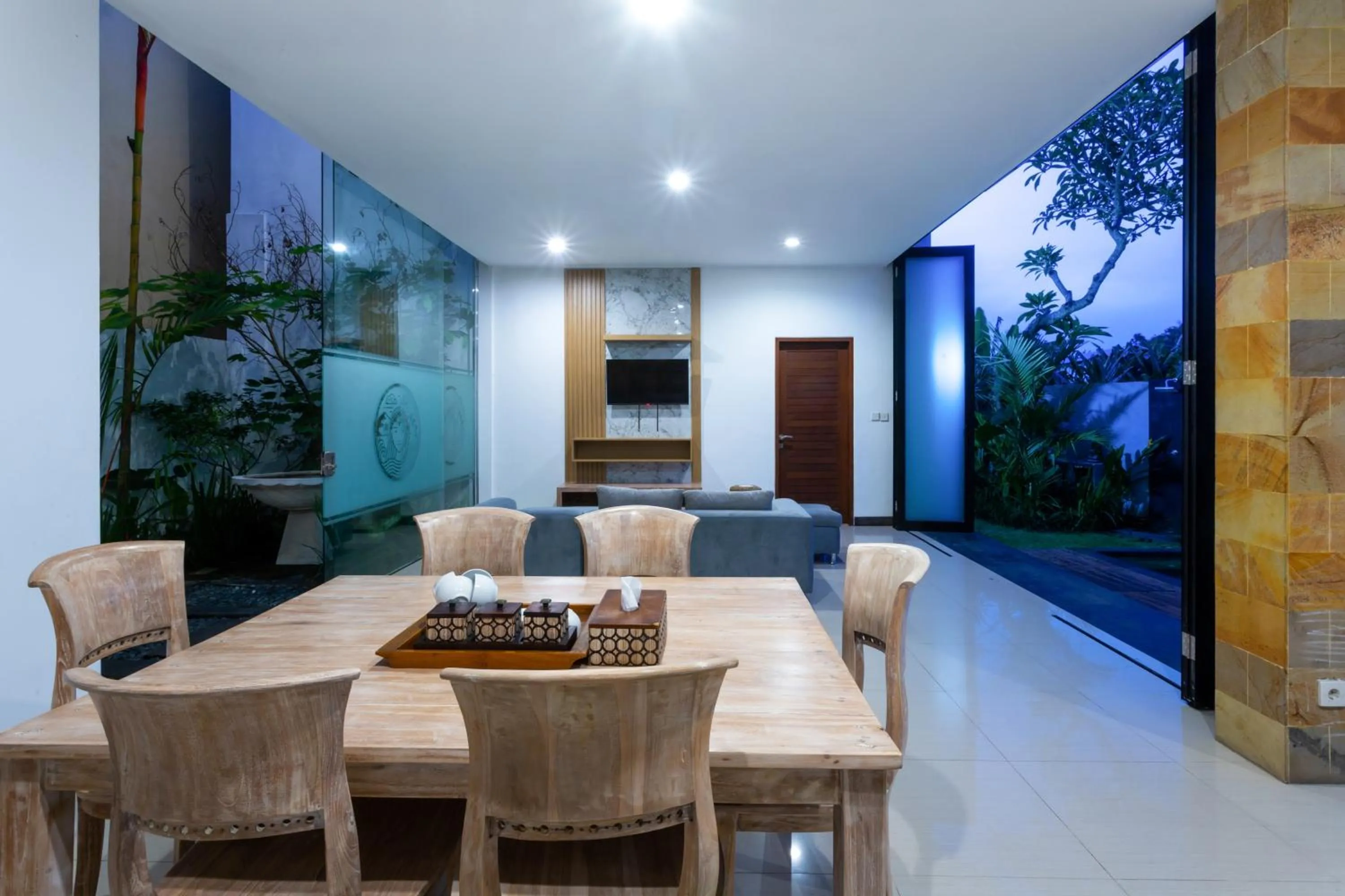 Living room in The Dewi Canggu Villa