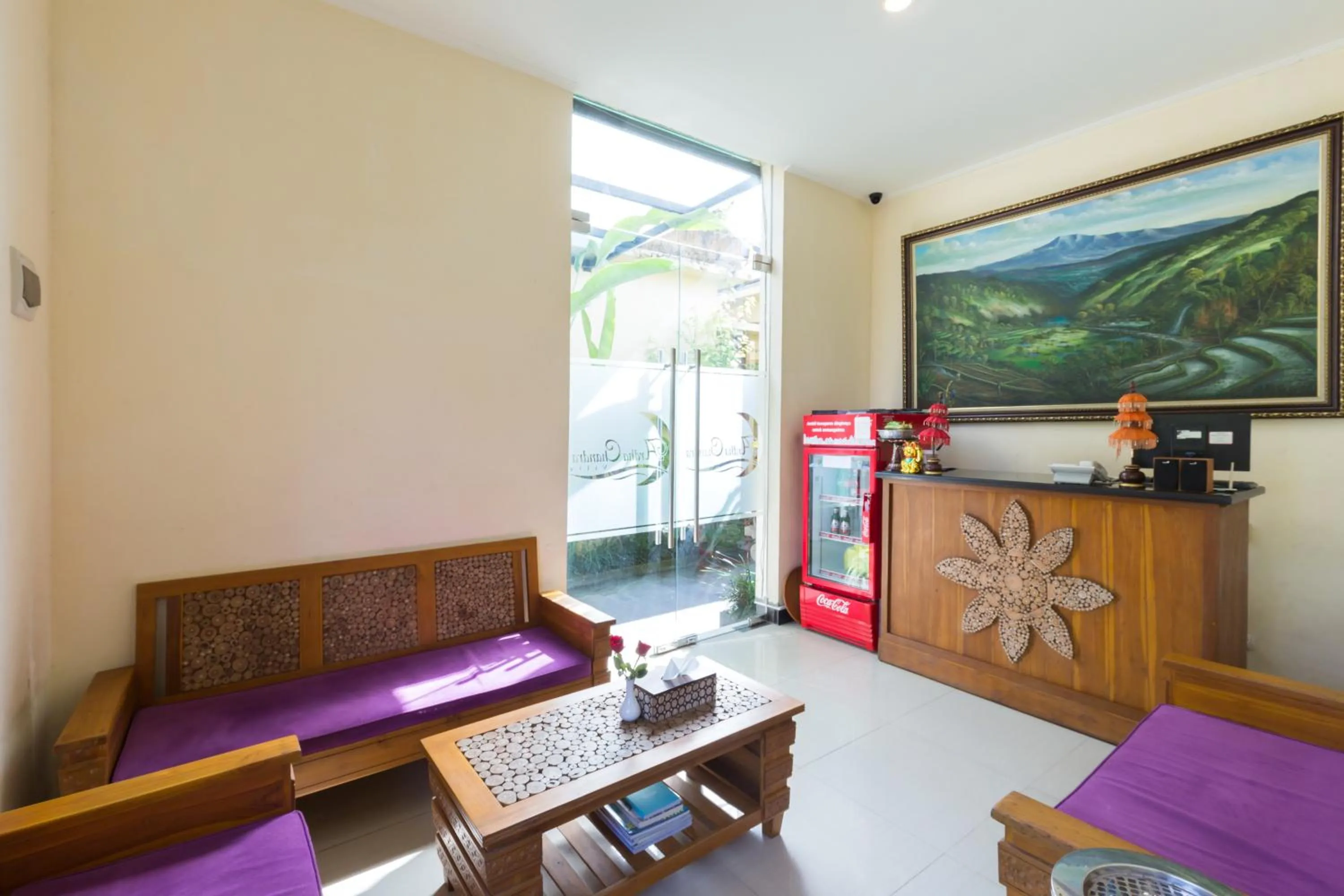 Lobby or reception in The Dewi Canggu Villa