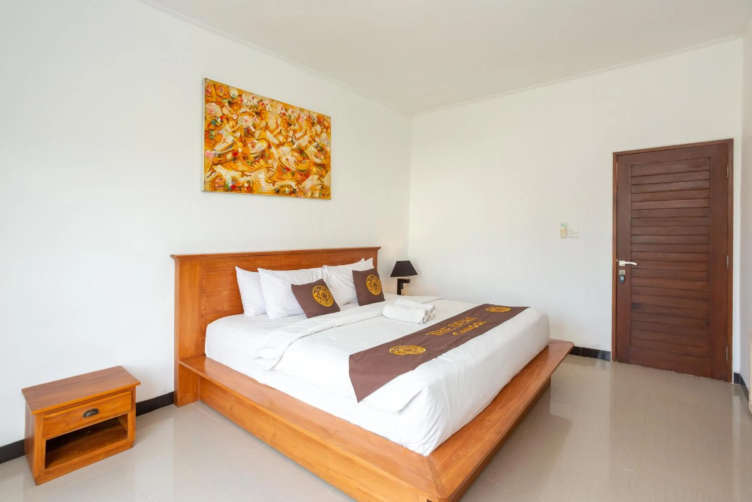 Bed in The Dewi Canggu Villa