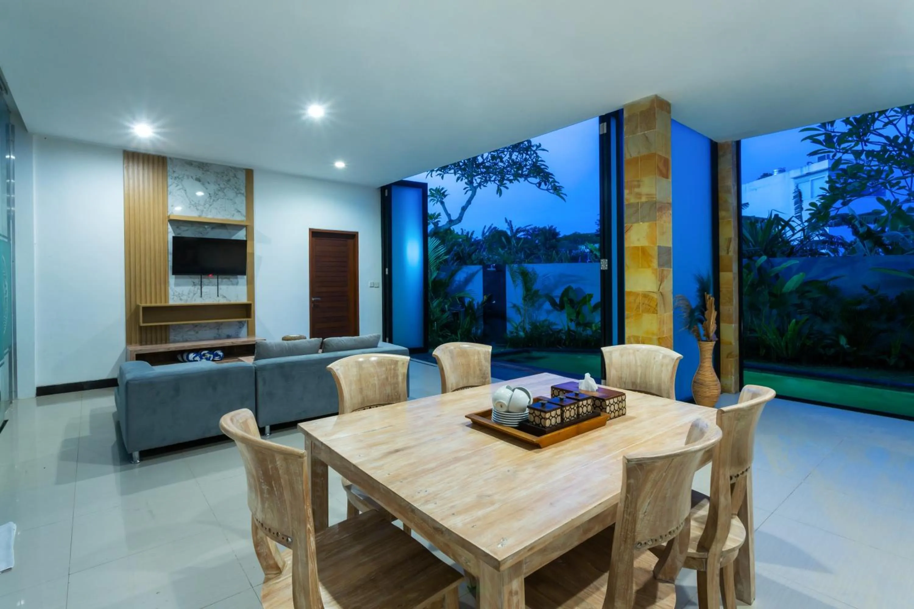 Living room in The Dewi Canggu Villa
