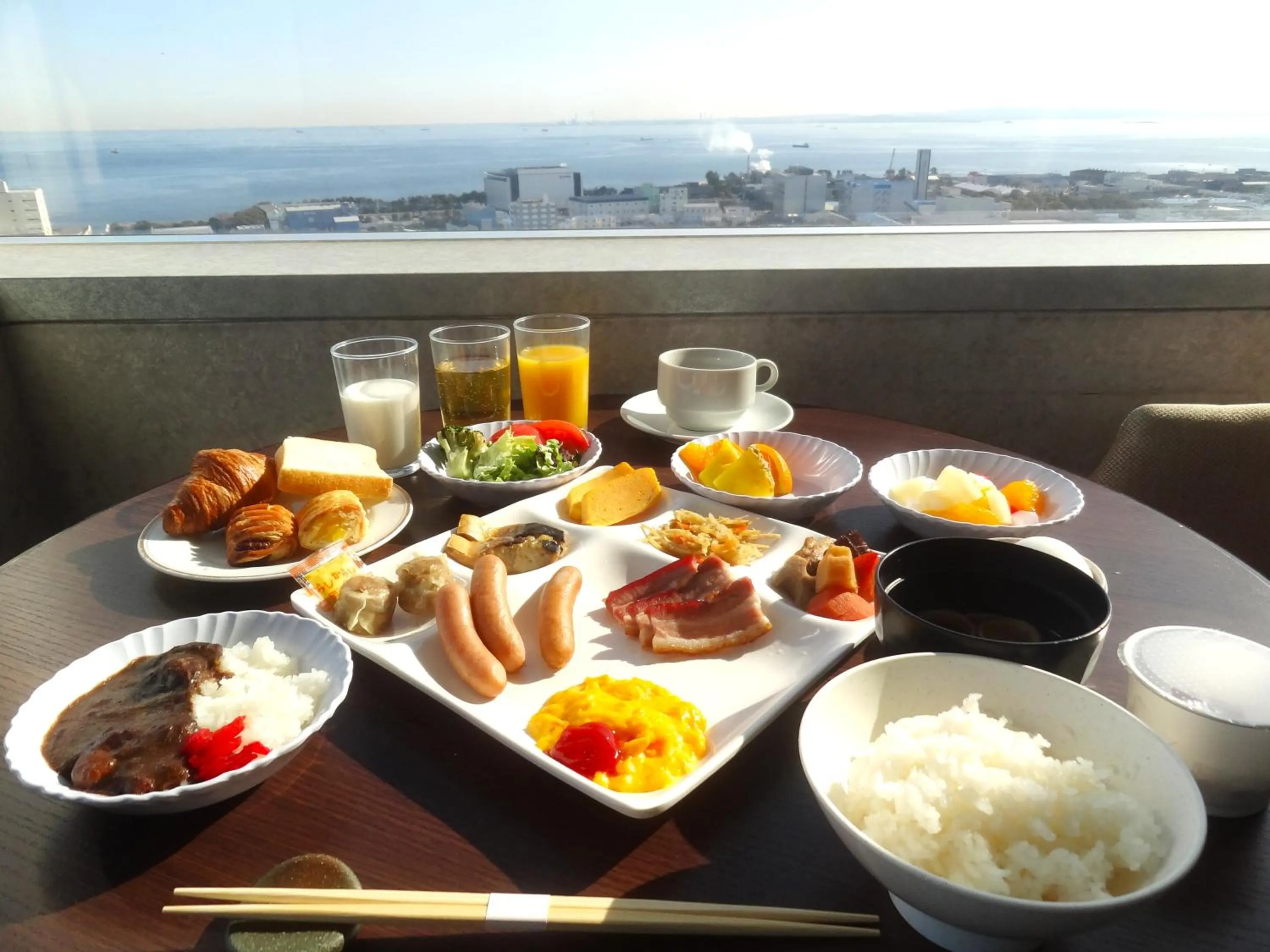 Breakfast in Yokohama Techno Tower Hotel