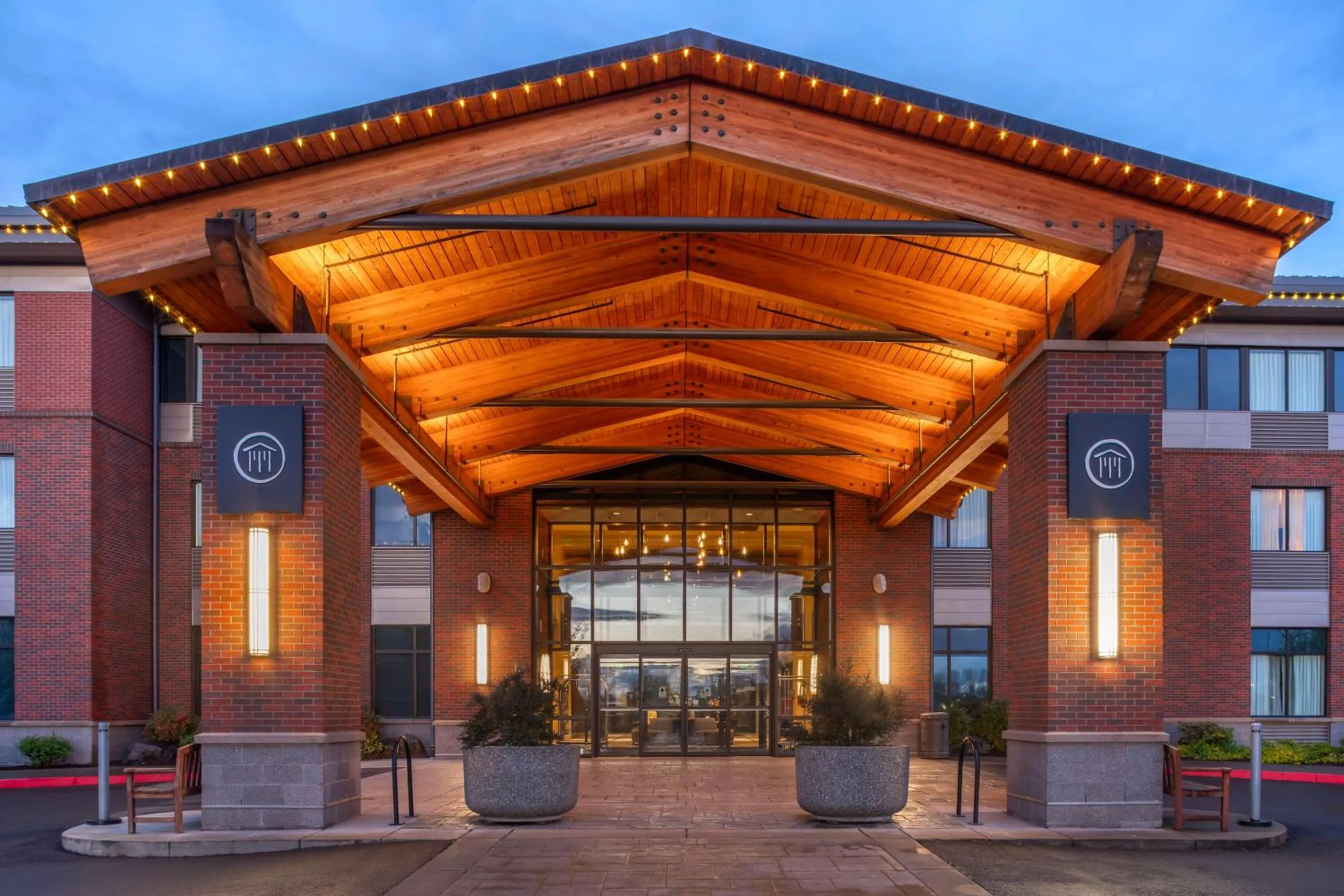 Property building in Best Western Premier Boulder Falls Inn