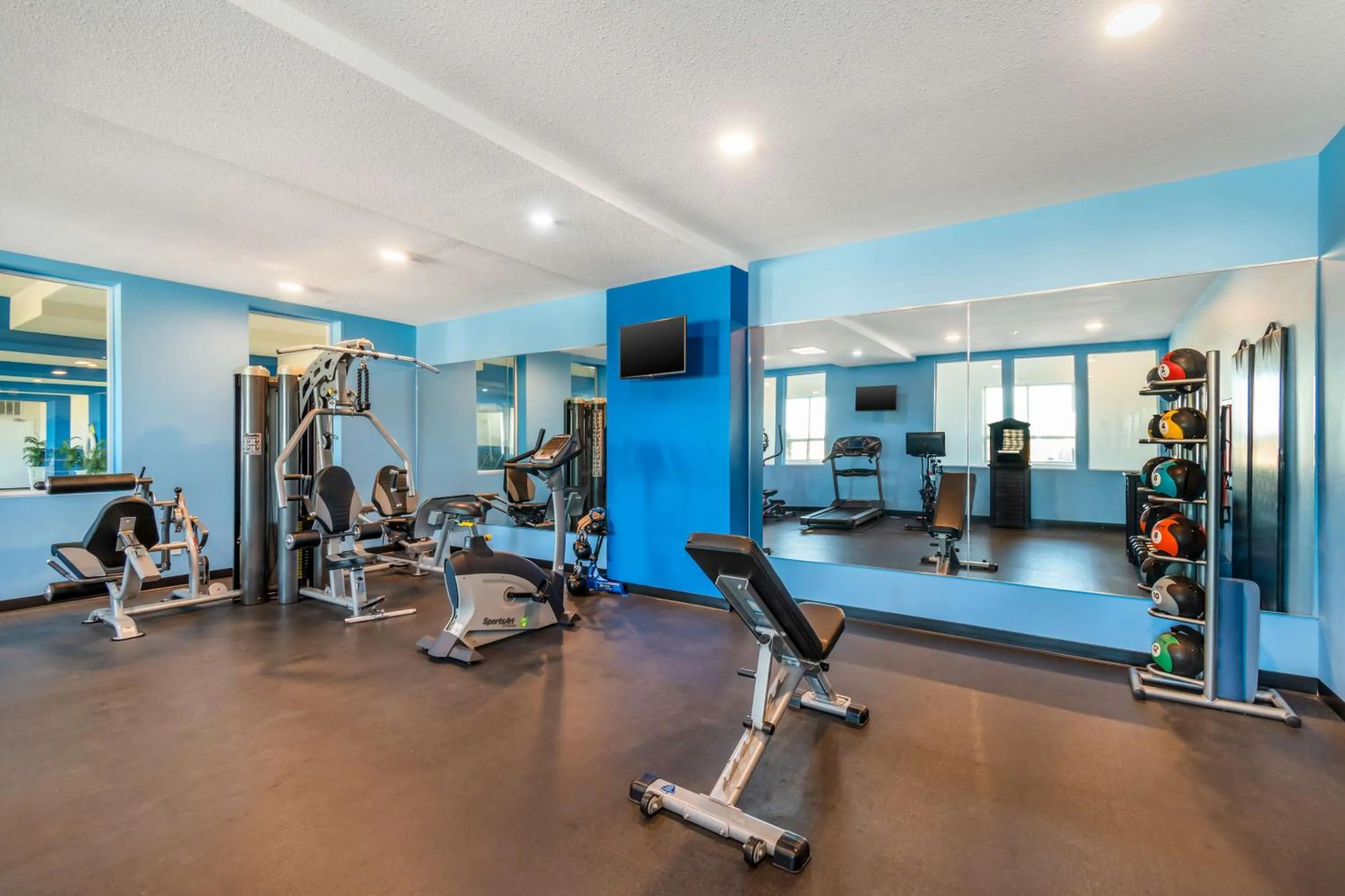 Fitness centre/facilities in Best Western Plus Kindersley Hotel