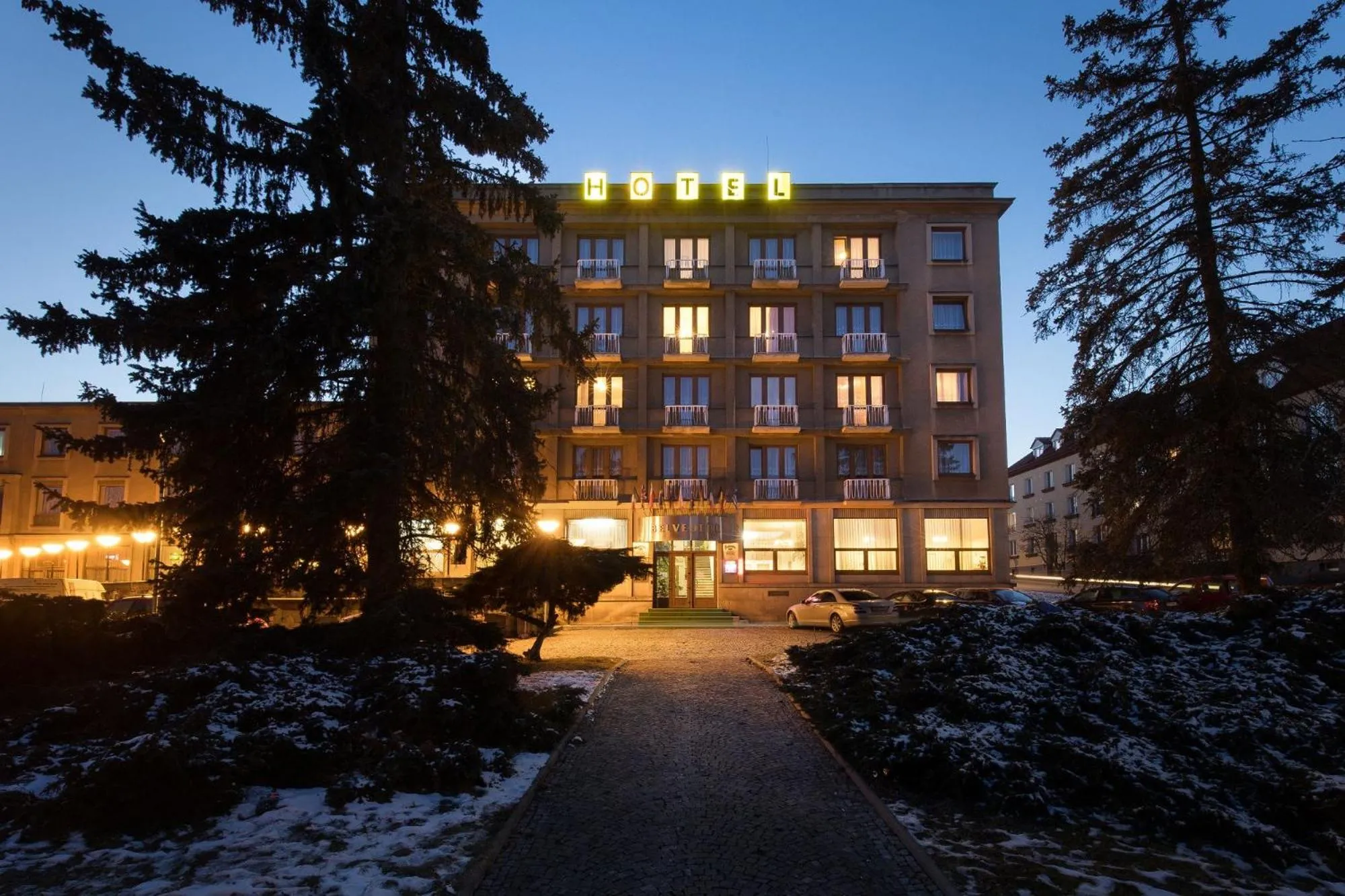 Property building in Hotel Belvedere Příbram