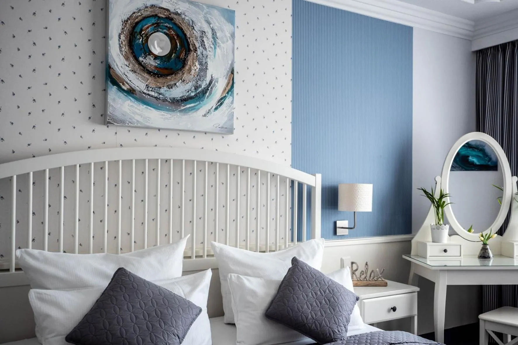 Bedroom in Garni Hotel & Appartements Nordstrand