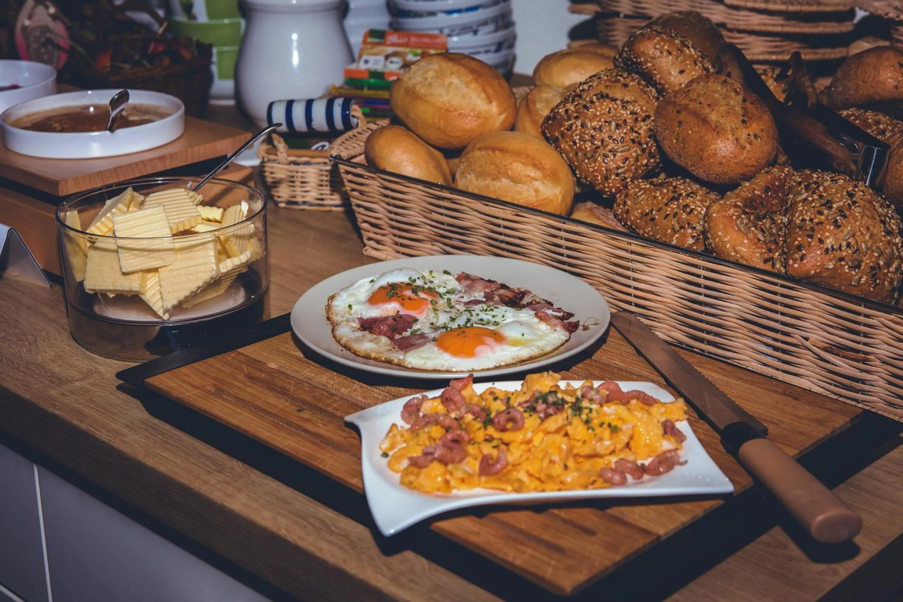 Buffet breakfast in Garni Hotel & Appartements Nordstrand