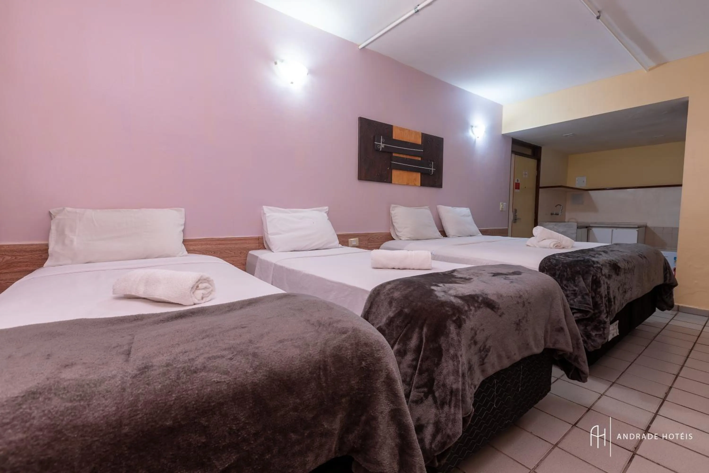 Bed in Rede Andrade Plaza Recife