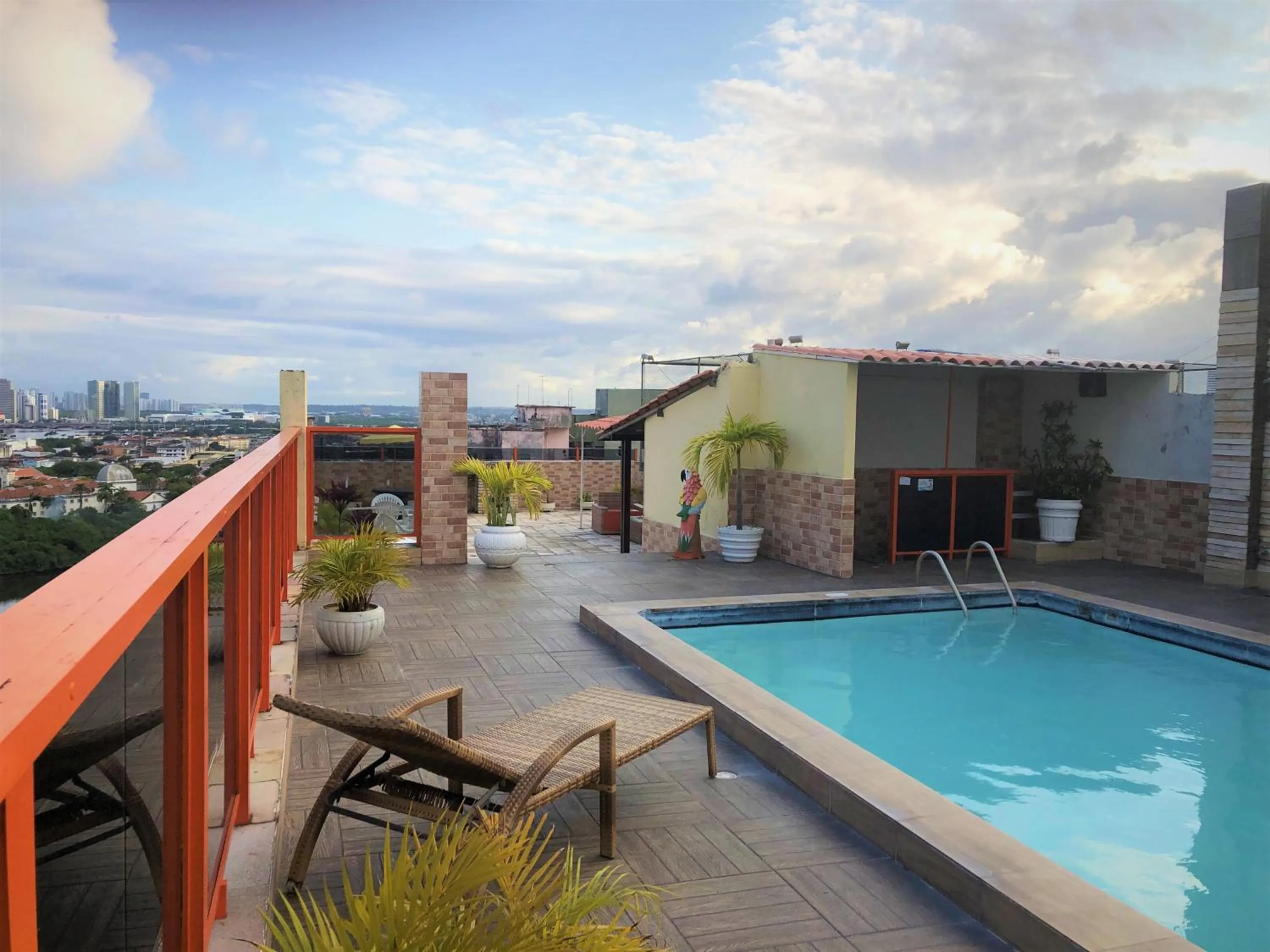 Swimming pool in Rede Andrade Plaza Recife