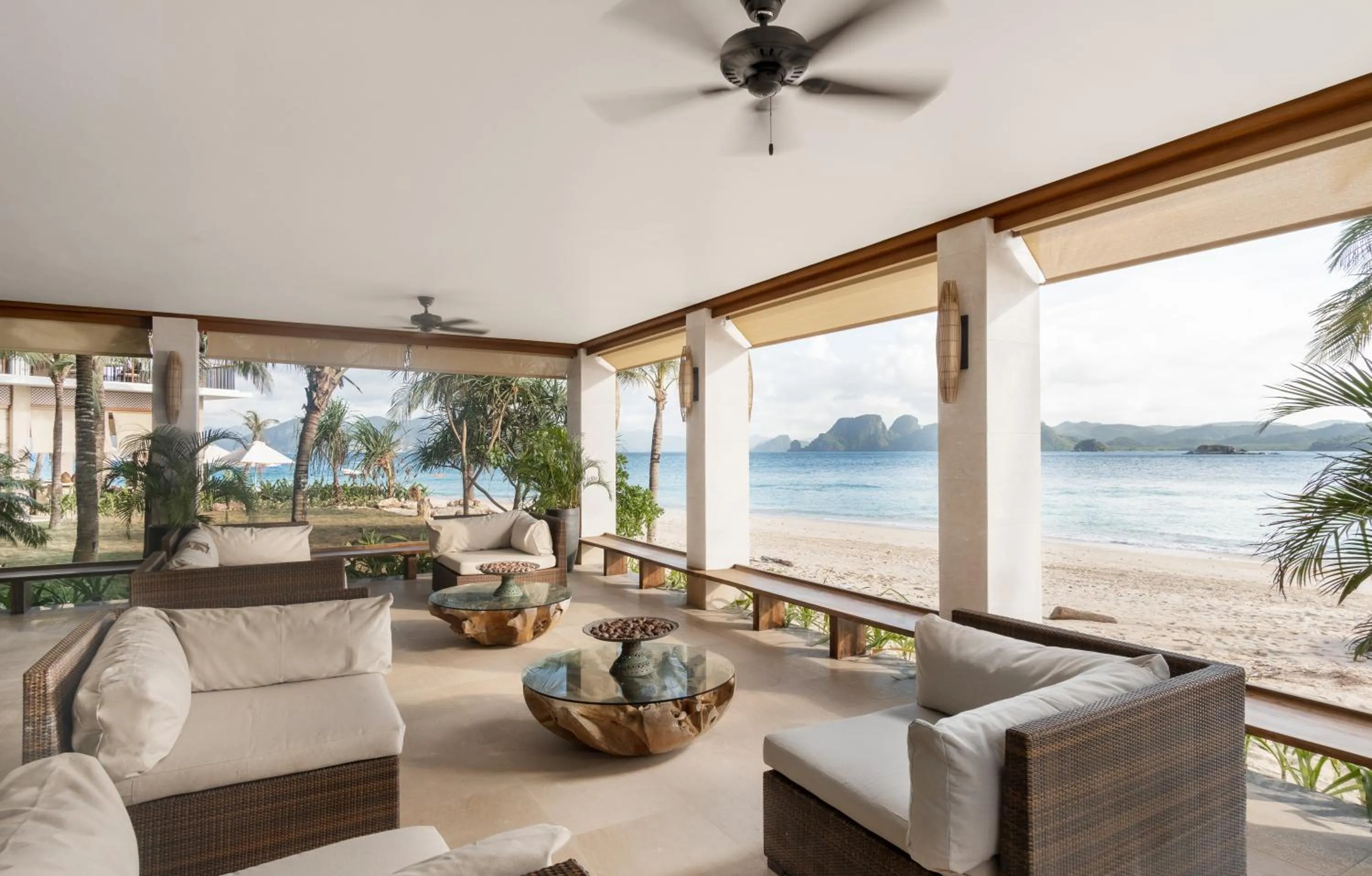 Lobby or reception in El Nido Resorts Pangulasian Island