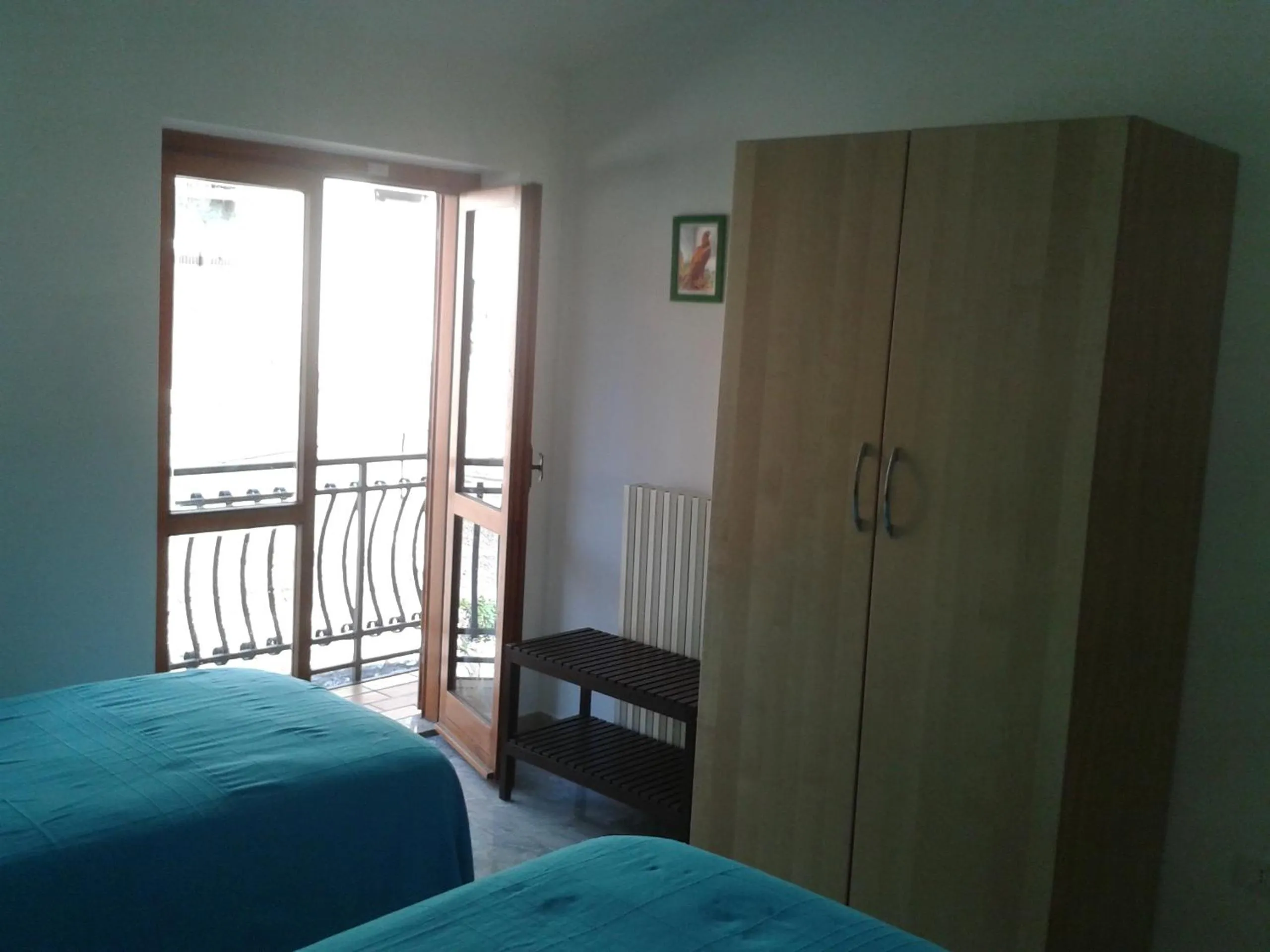 Balcony/Terrace, Bed in B&B Il Nido dell'Aquila