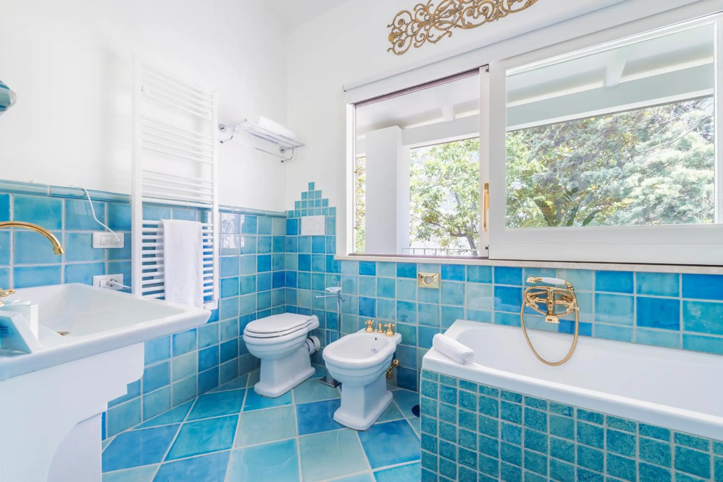 Bathroom in Palazzo Sassi