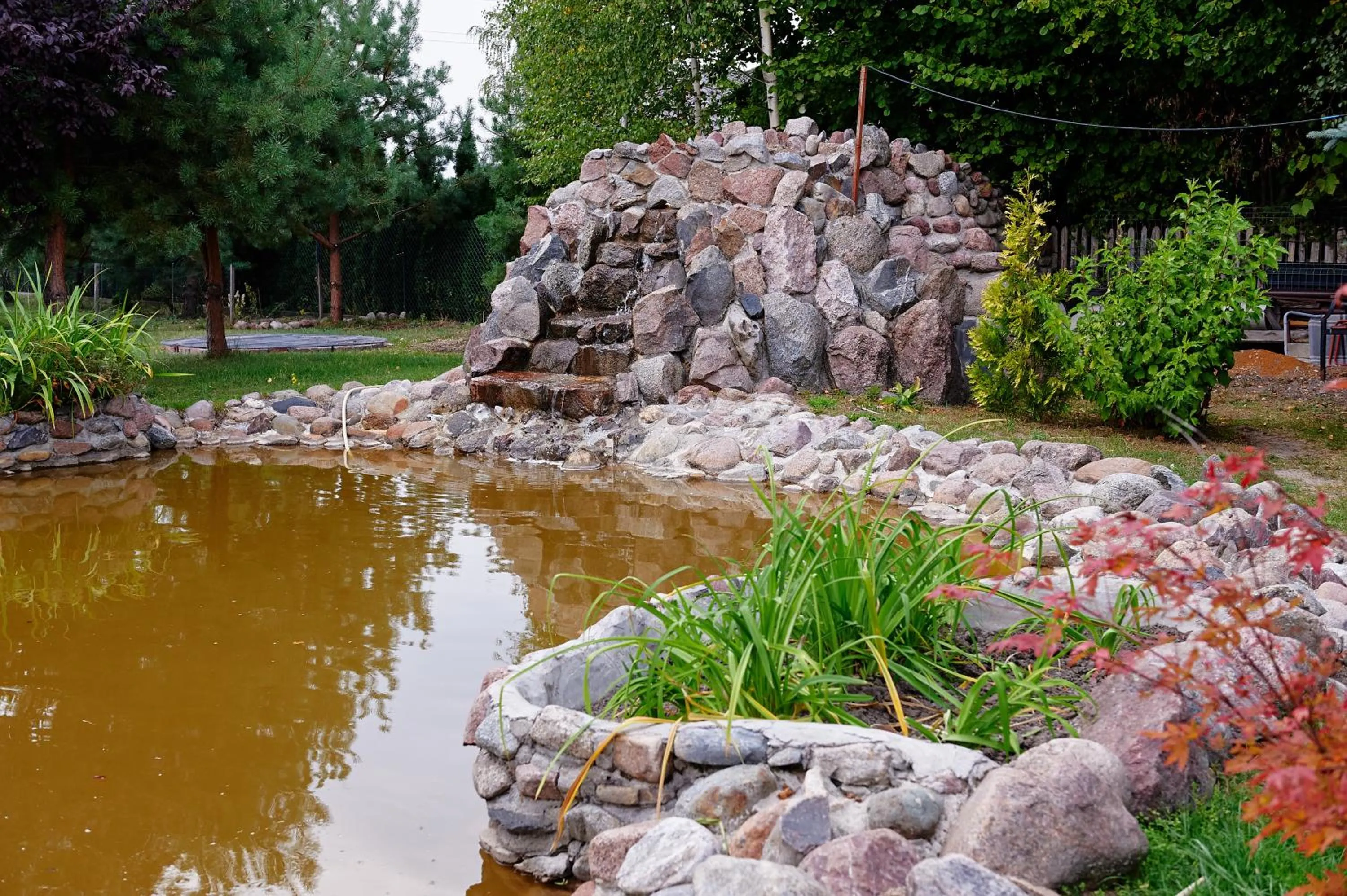 Garden in Pensjonat Wioletta