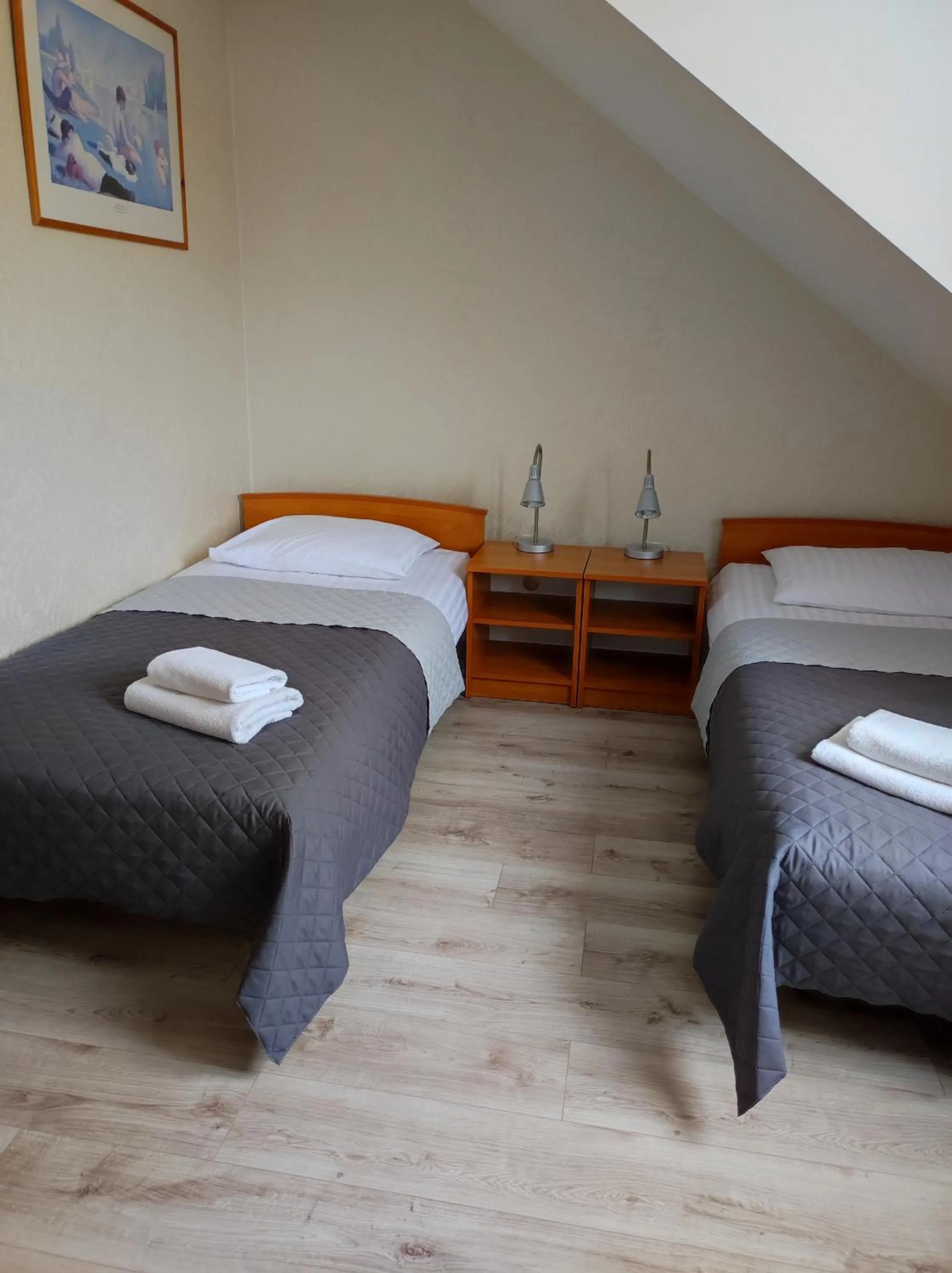 Bed in Pensjonat Wioletta