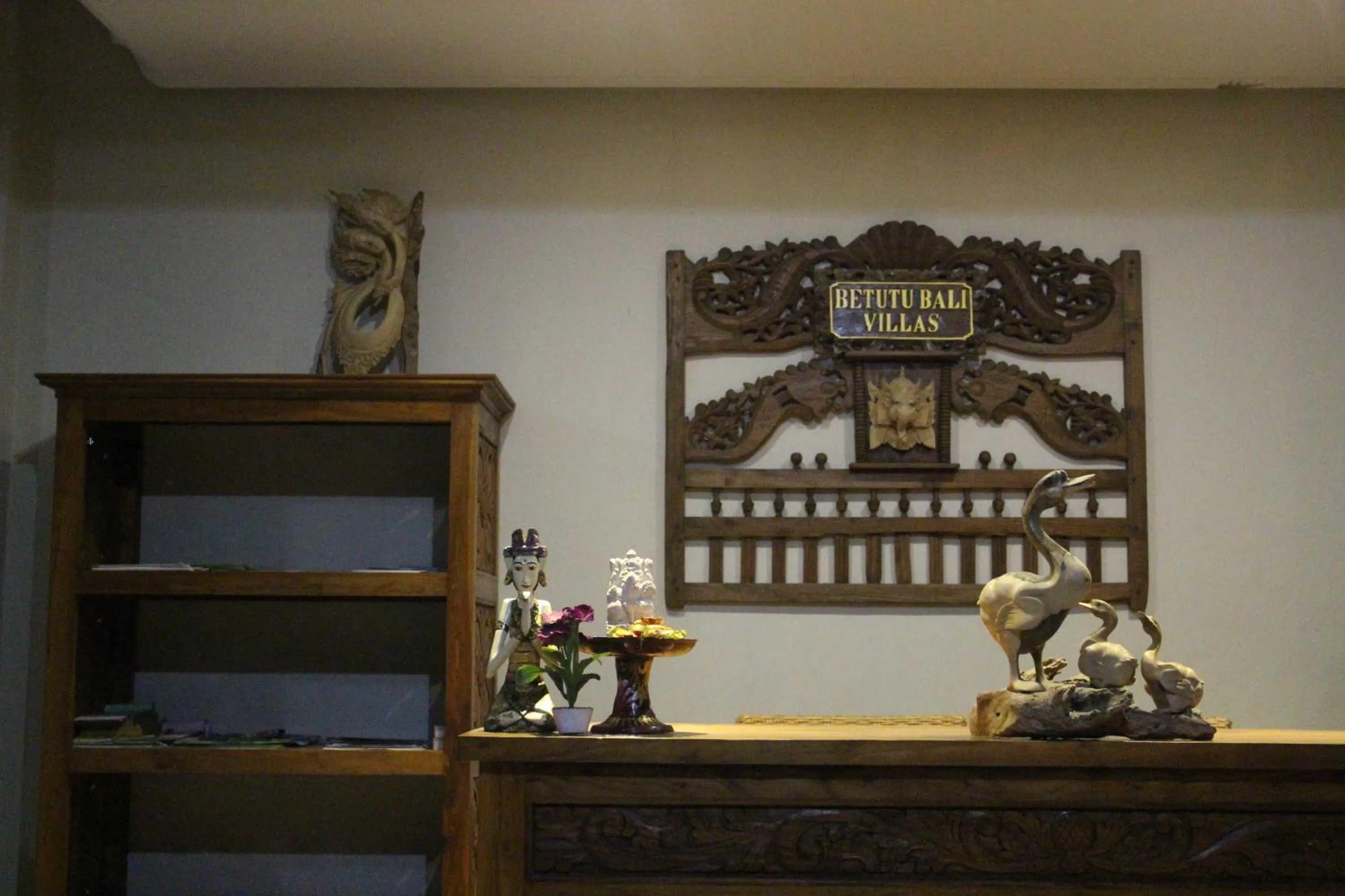 Decorative detail in Betutu Bali Villas