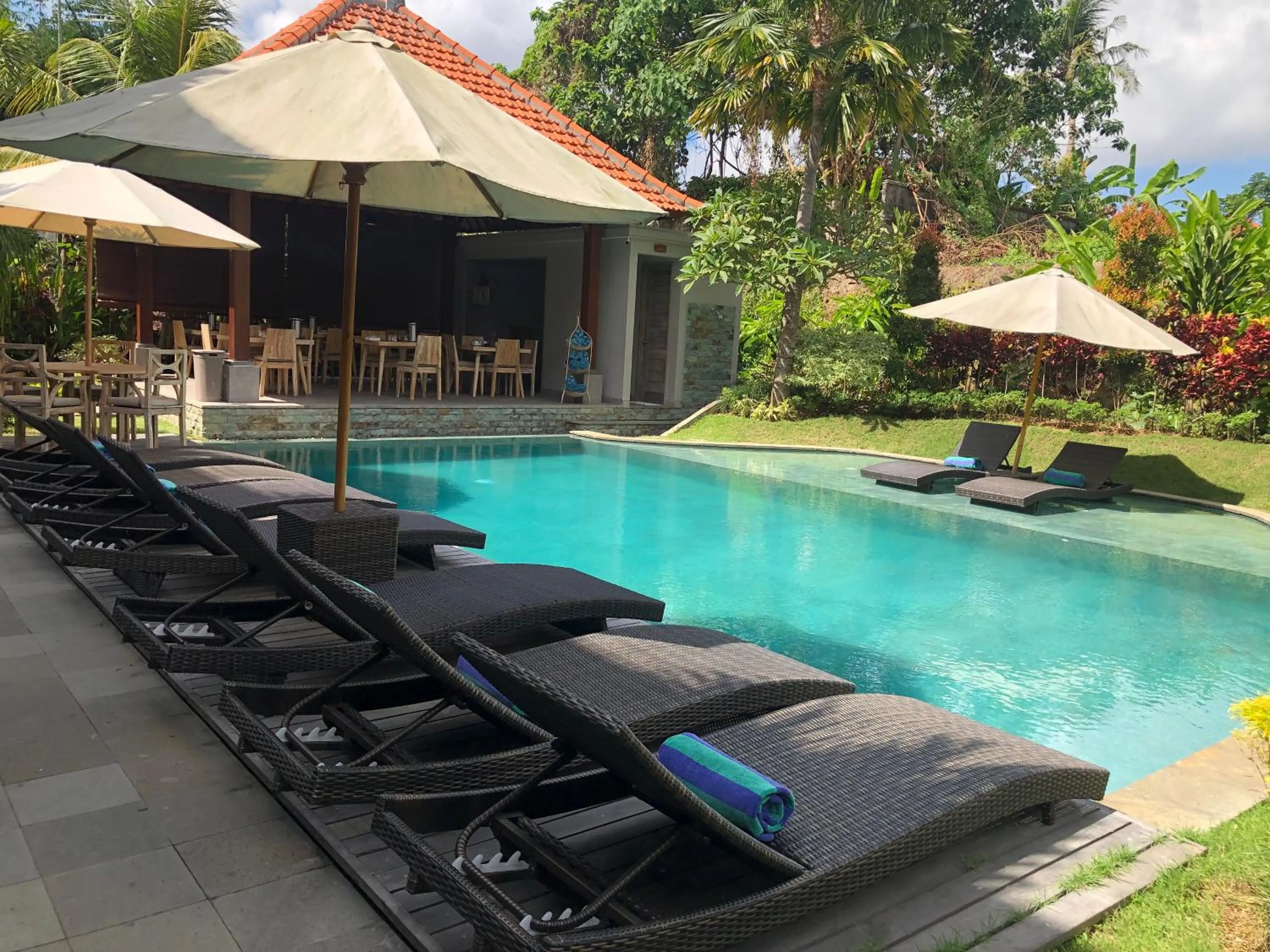 Swimming pool in Betutu Bali Villas