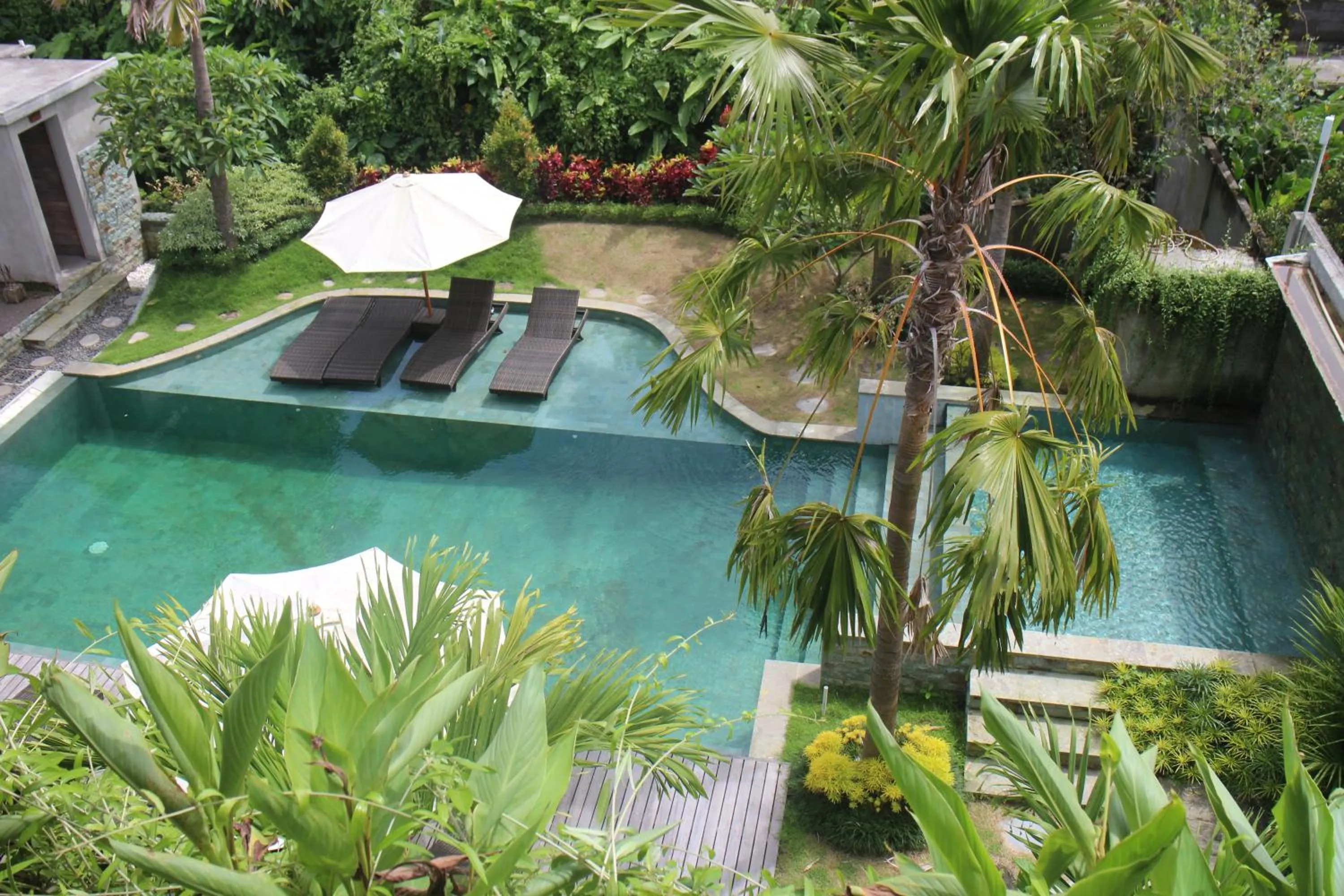 Pool view in Betutu Bali Villas