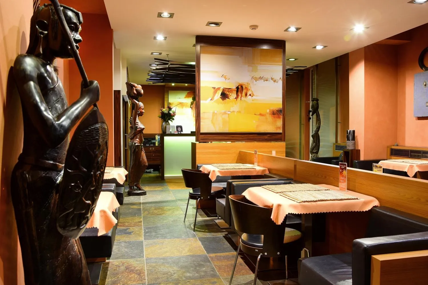 Lobby or reception in Afrika Hotel Frýdek-Místek