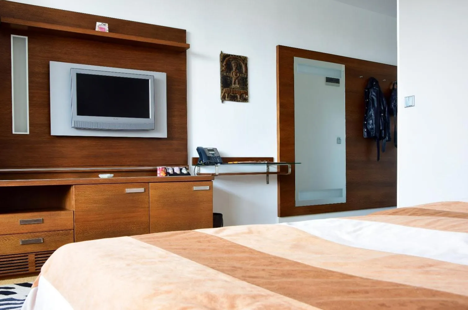 Living room, Bed in Afrika Hotel Frýdek-Místek