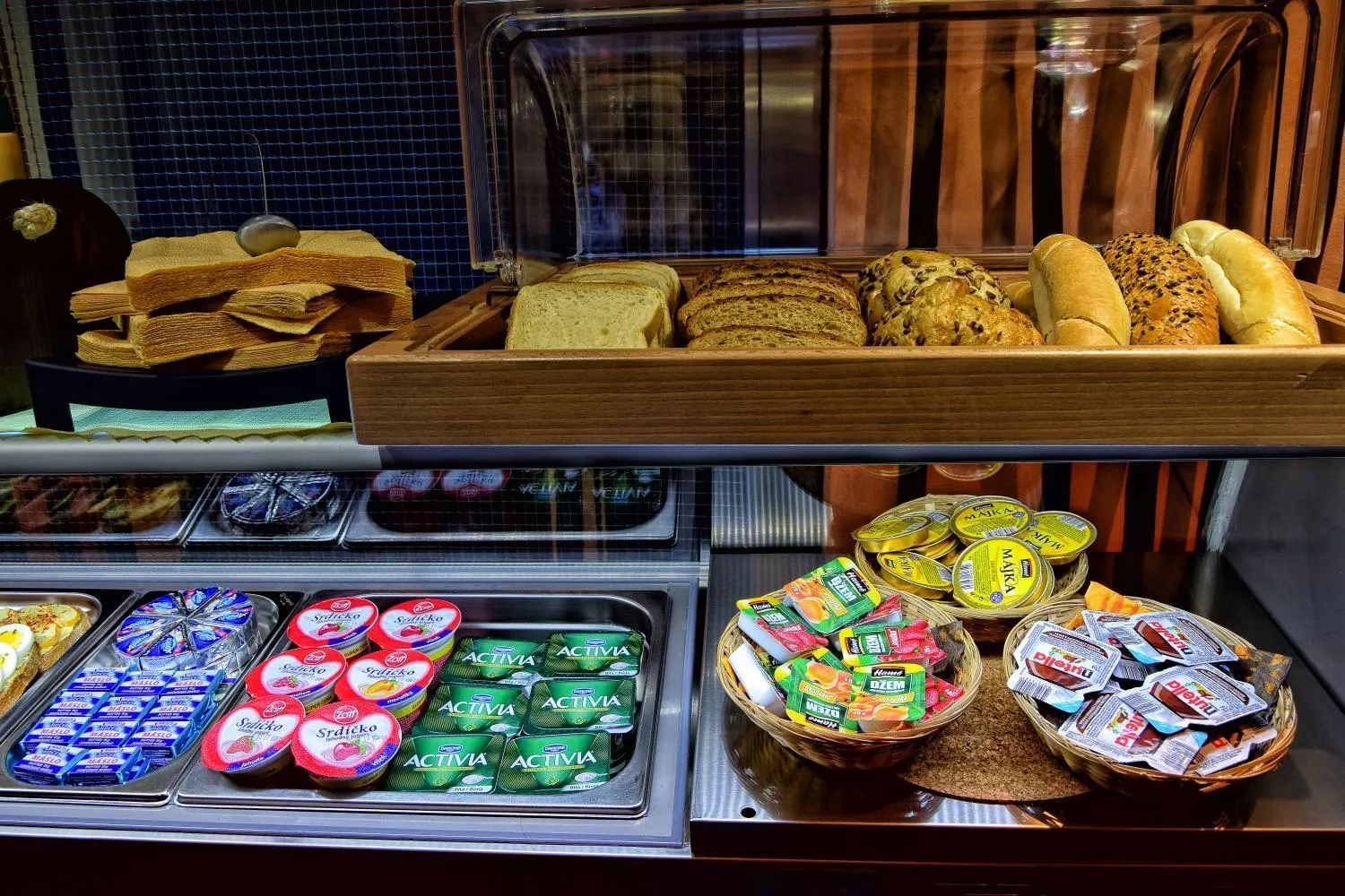 Buffet breakfast in Afrika Hotel Frýdek-Místek