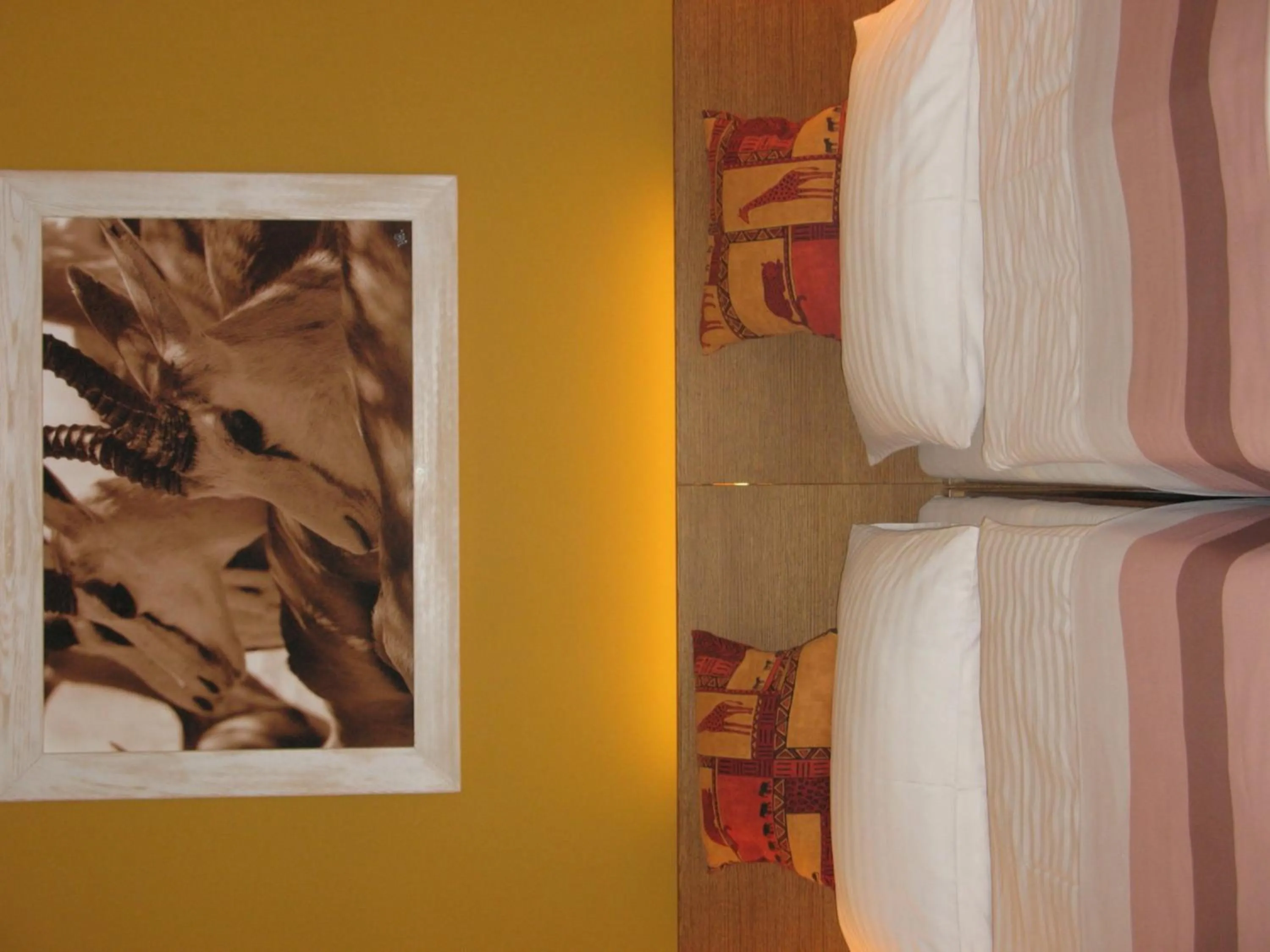 Decorative detail, Bed in Afrika Hotel Frýdek-Místek