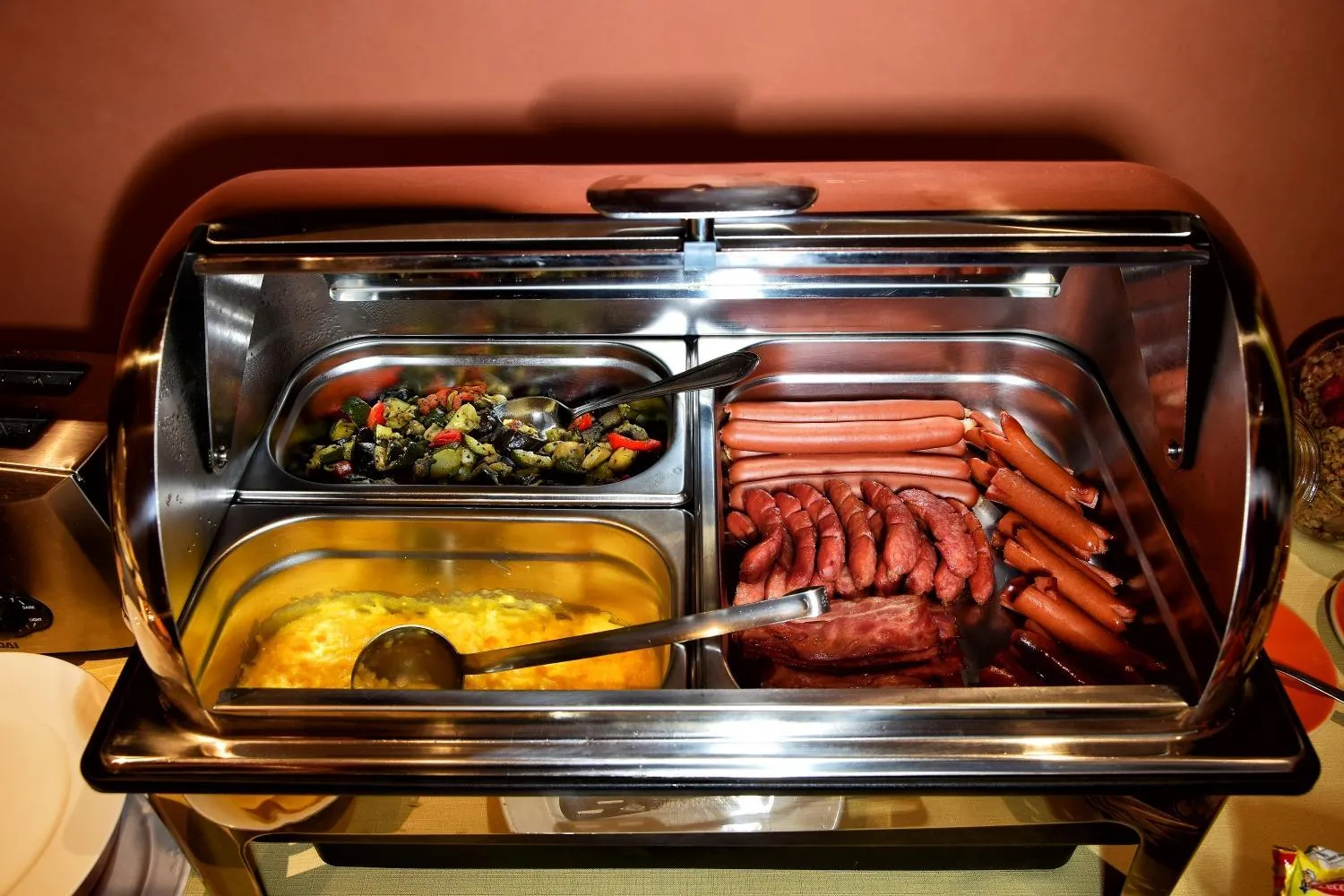 Buffet breakfast in Afrika Hotel Frýdek-Místek