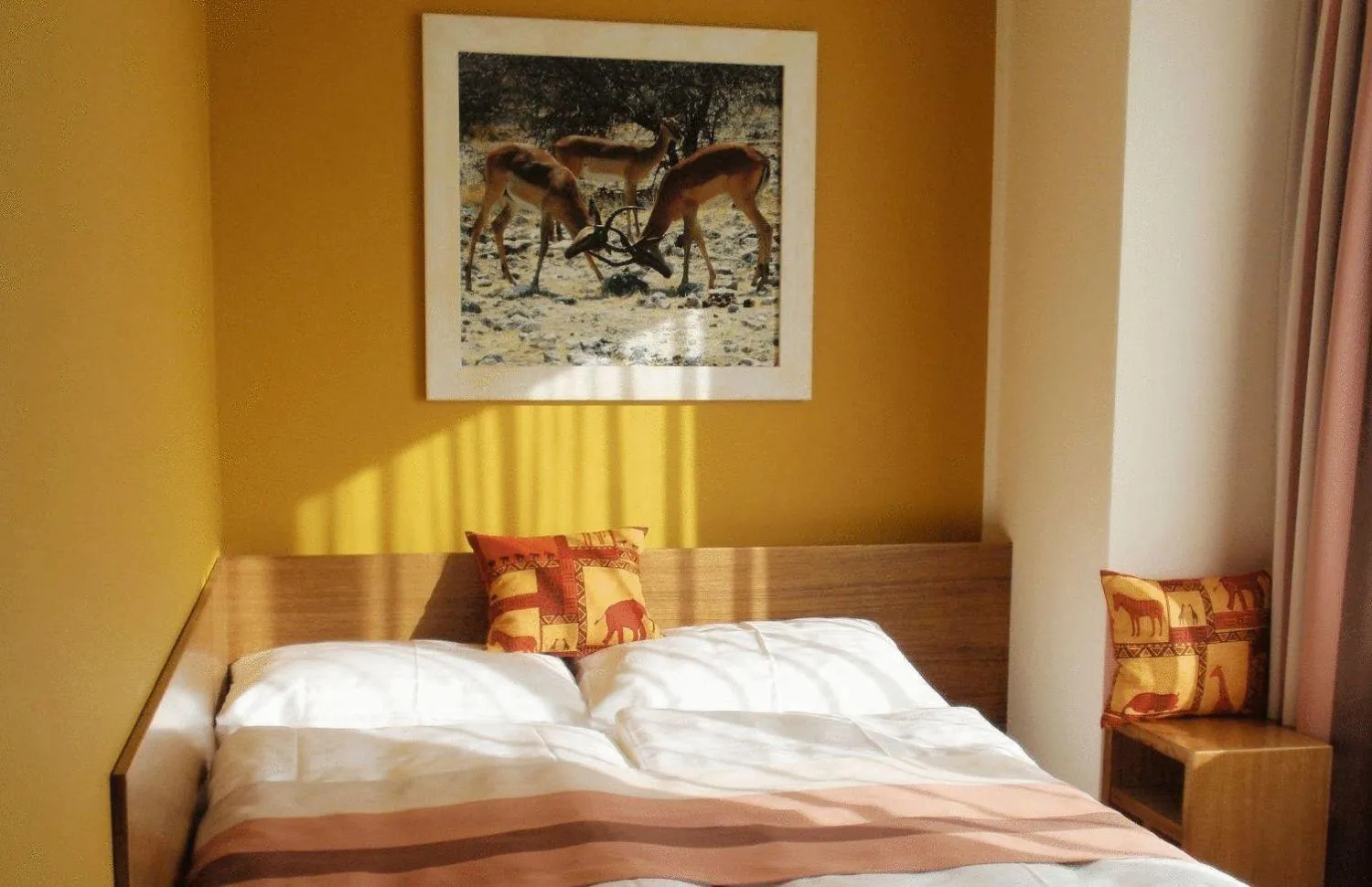 Decorative detail, Bed in Afrika Hotel Frýdek-Místek