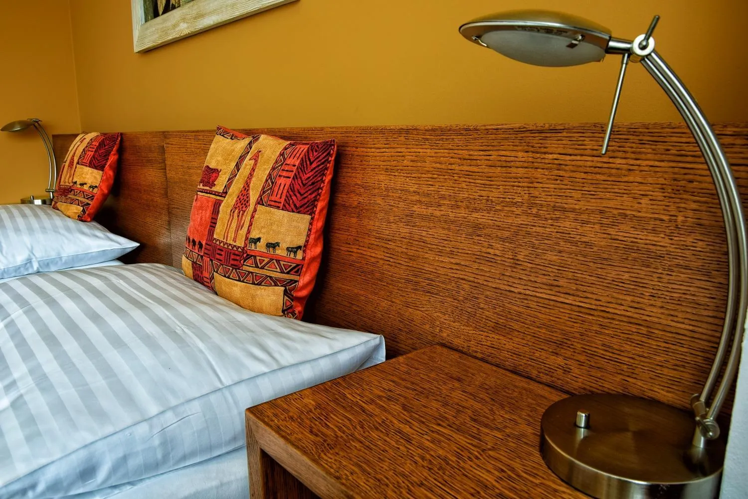 Decorative detail, Bed in Afrika Hotel Frýdek-Místek