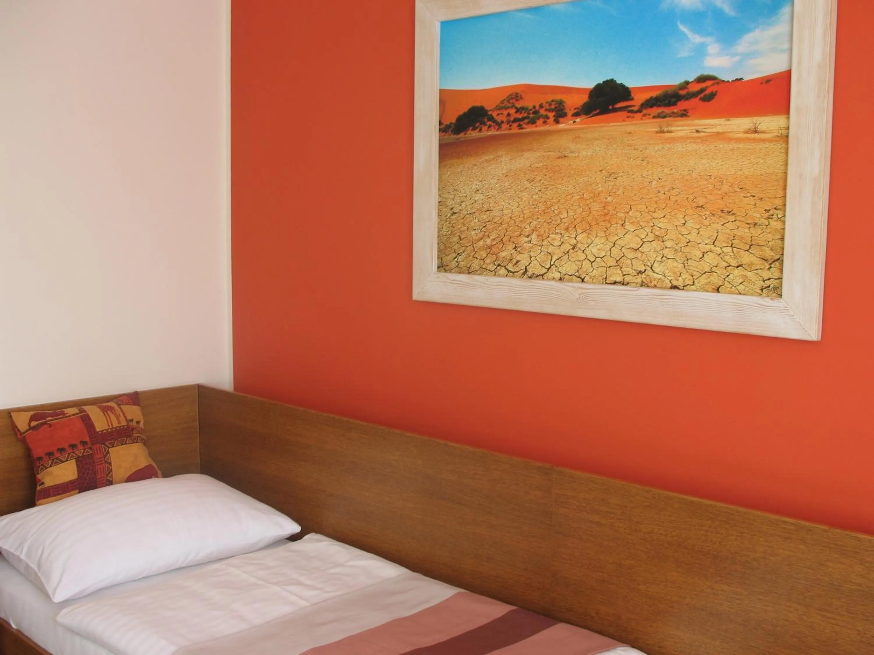 Decorative detail, Bed in Afrika Hotel Frýdek-Místek