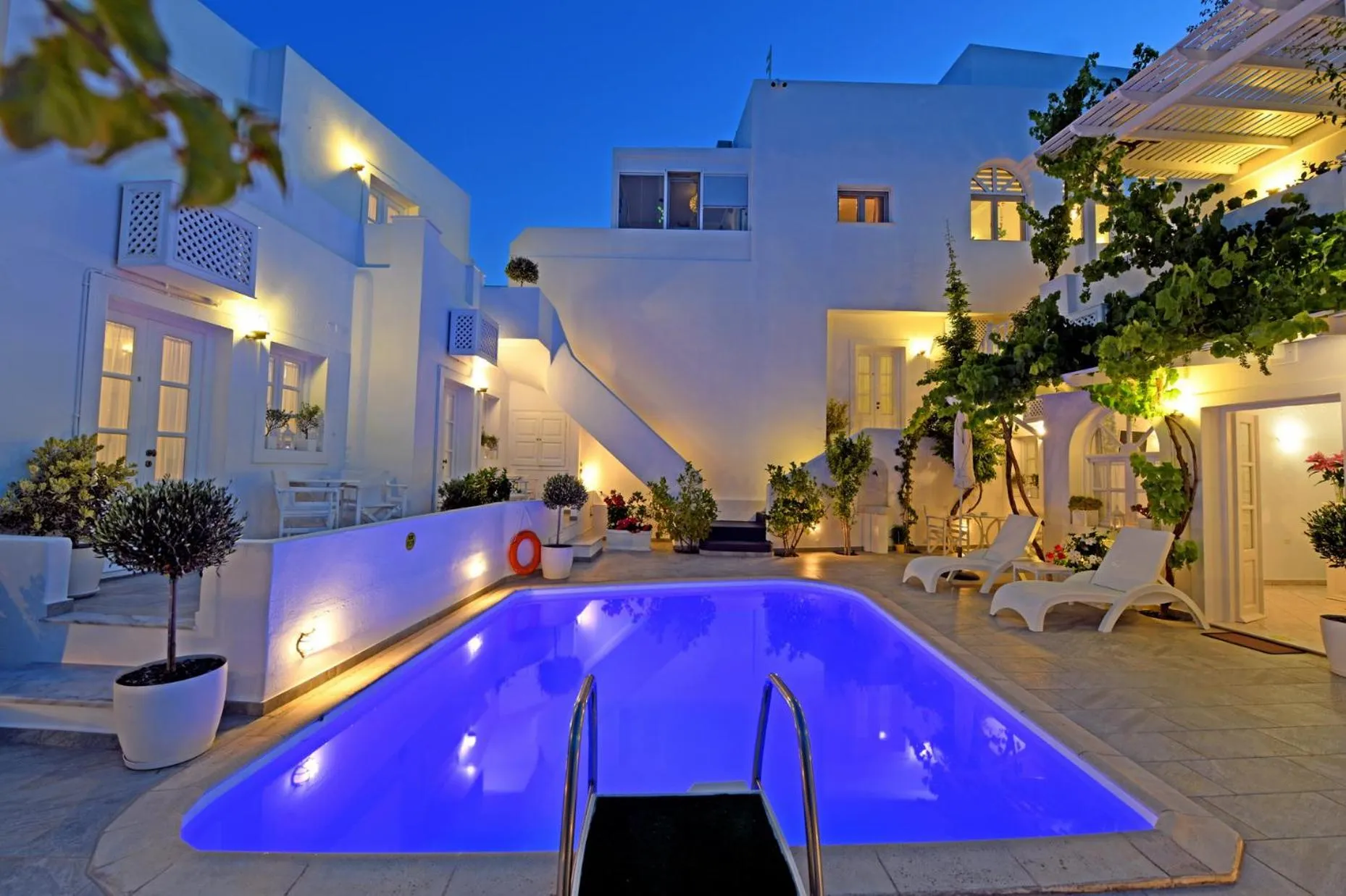 Swimming pool in Casa Bianca