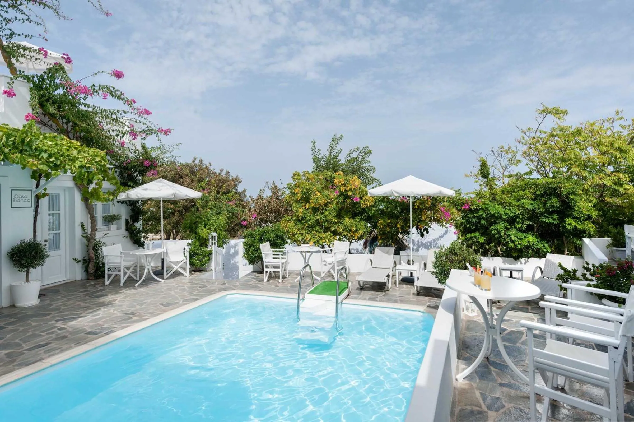 Swimming pool in Casa Bianca