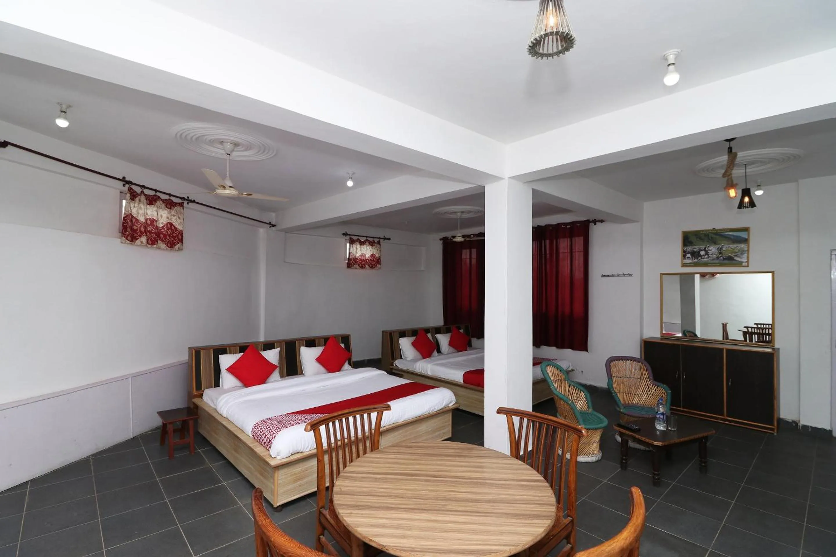 Living room in Hotel Aqua Waterfall