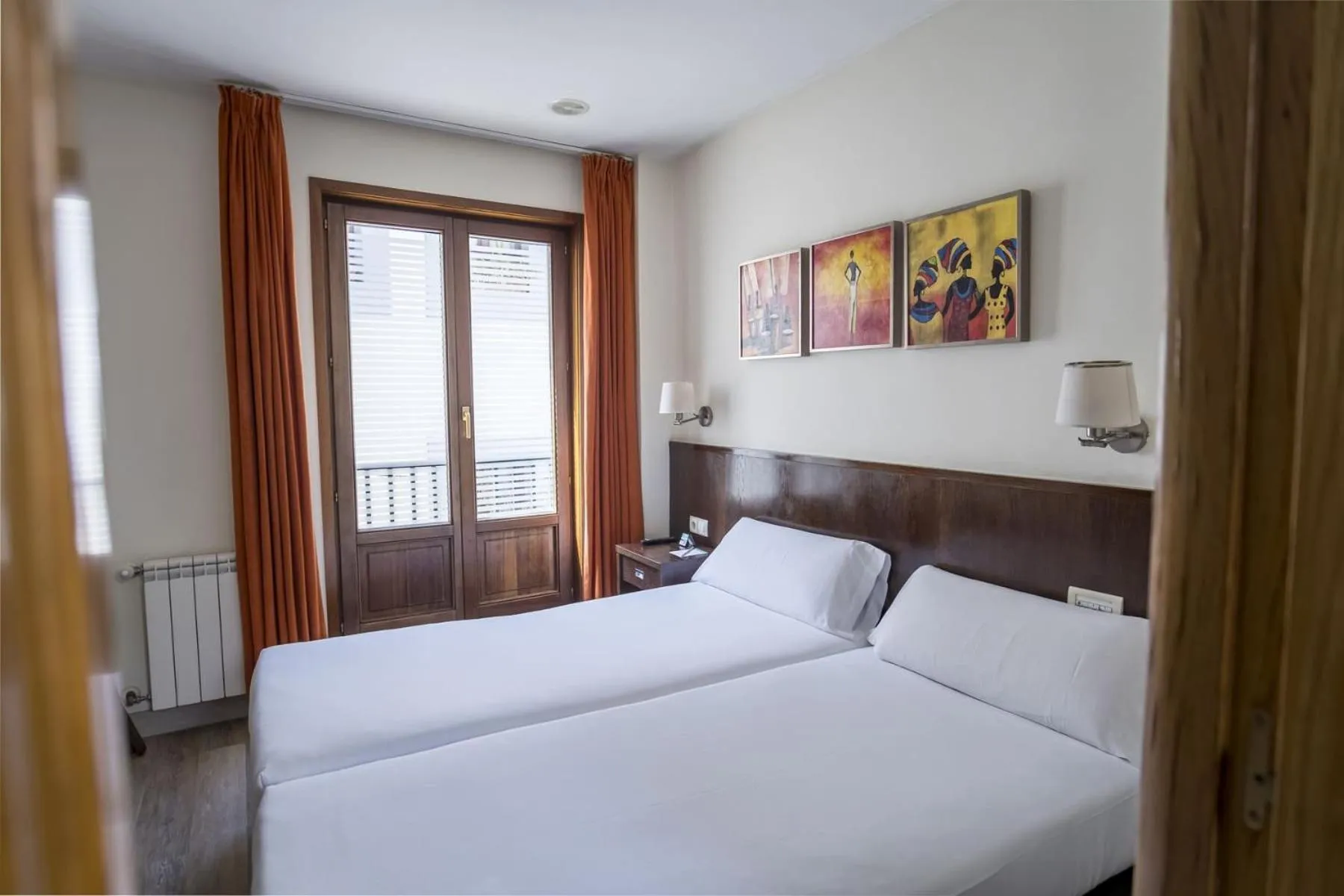 Bed in Hotel Alda Algalia