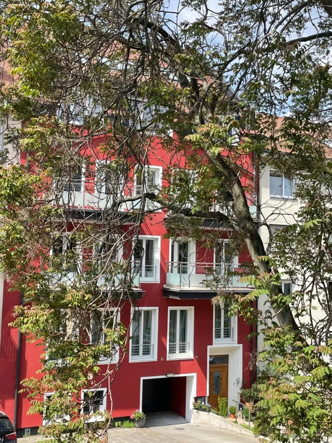 Property building in Deluxe Apartments Christina 120 m² im Design Hotel Vosteen