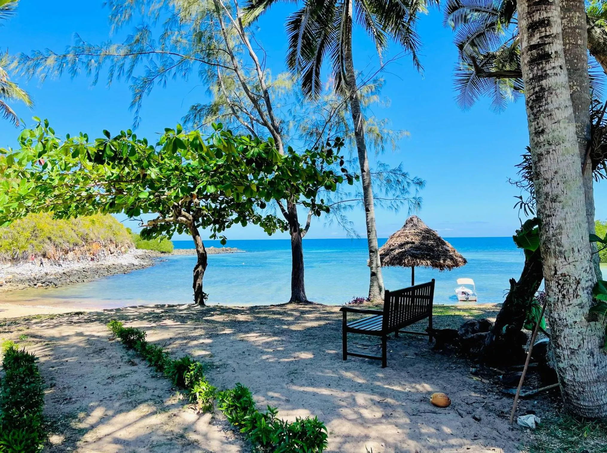 Beach in Hotel Océan Beach Sakatia