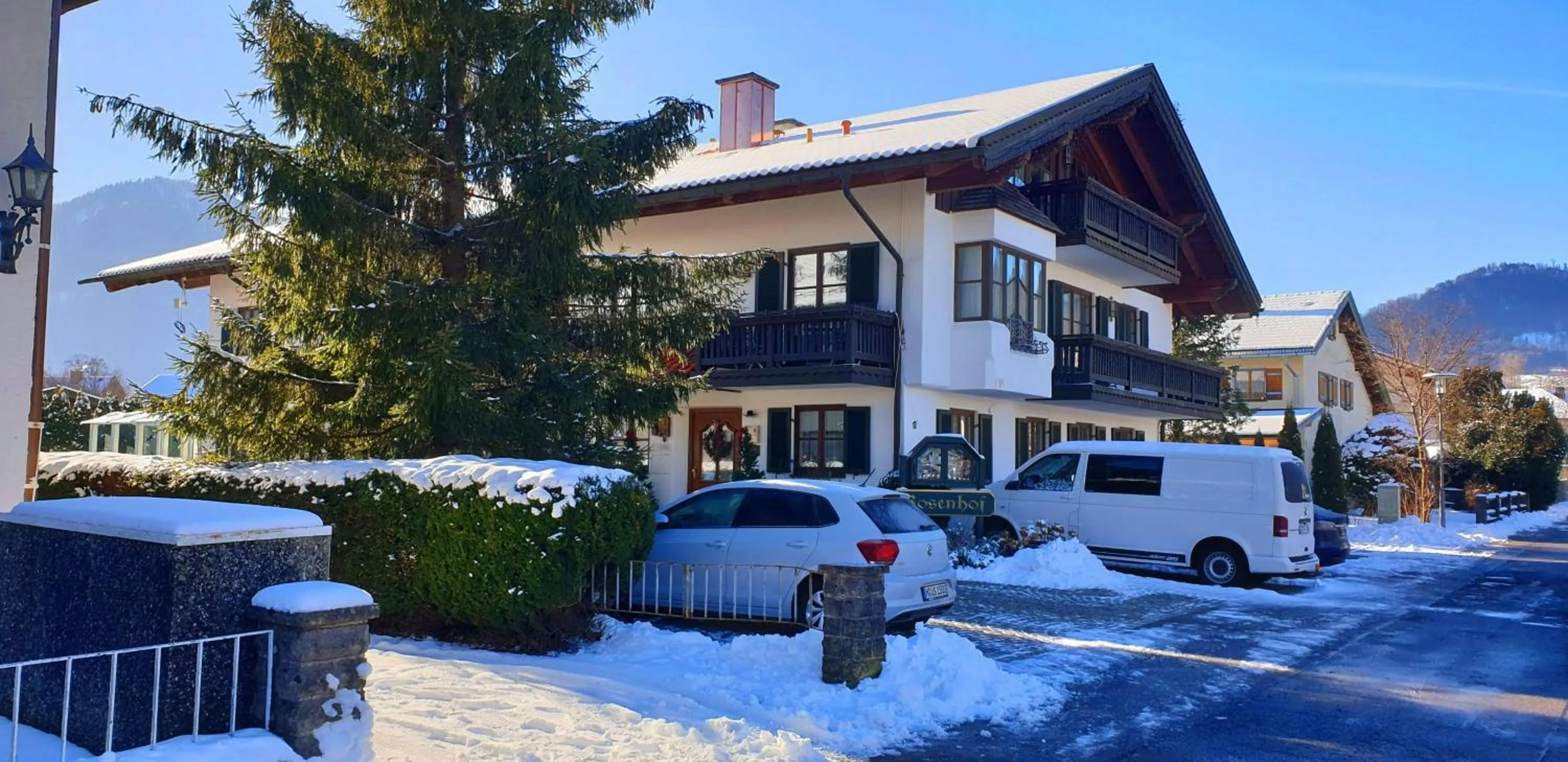 Property building in Alpenotel Rosenhof Ruhpolding, Wellness, Chiemgau Karte, Travelingo Bonus Programm