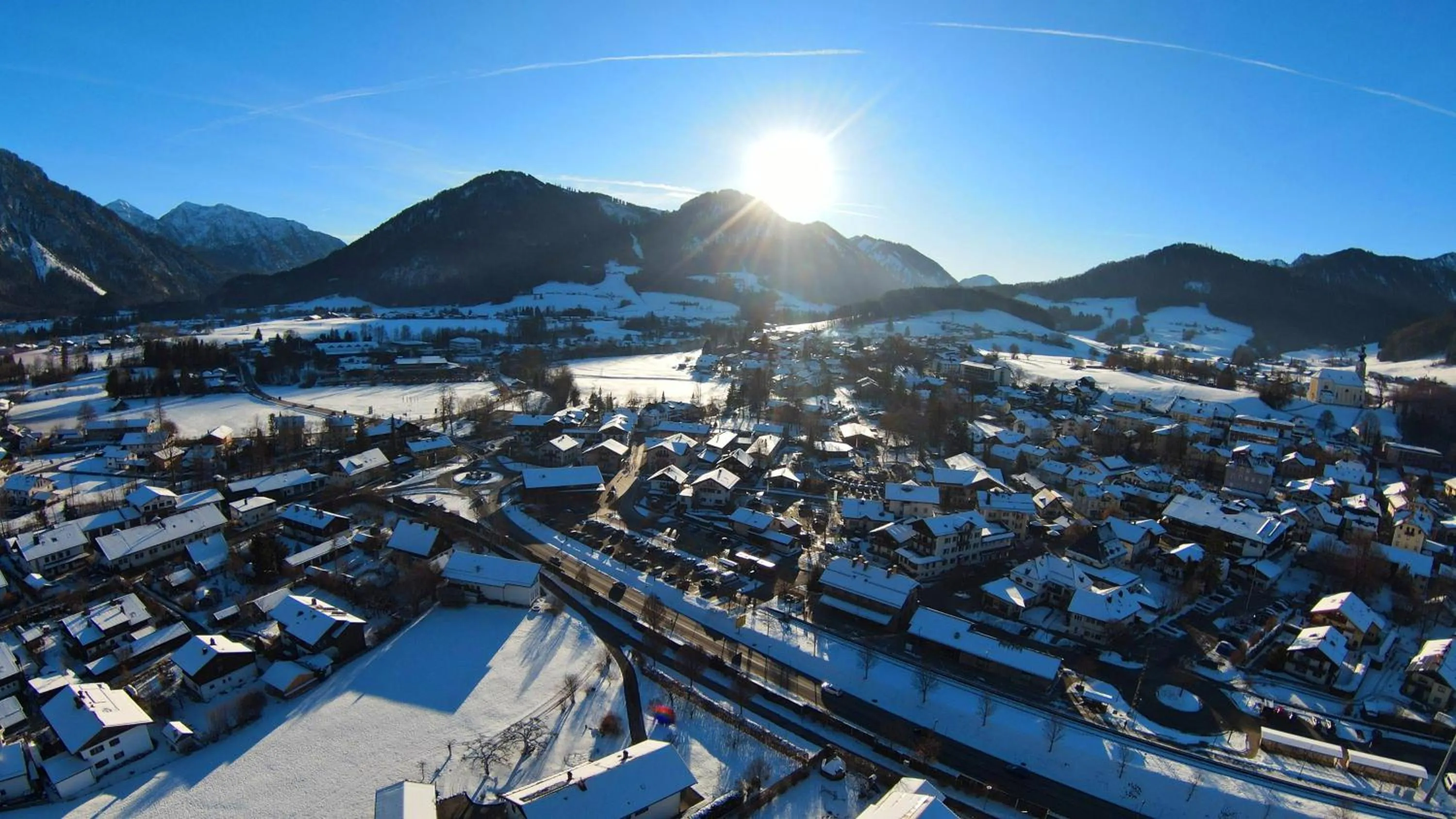 View (from property/room) in Alpenotel Rosenhof Ruhpolding, Wellness, Chiemgau Karte, Travelingo Bonus Programm