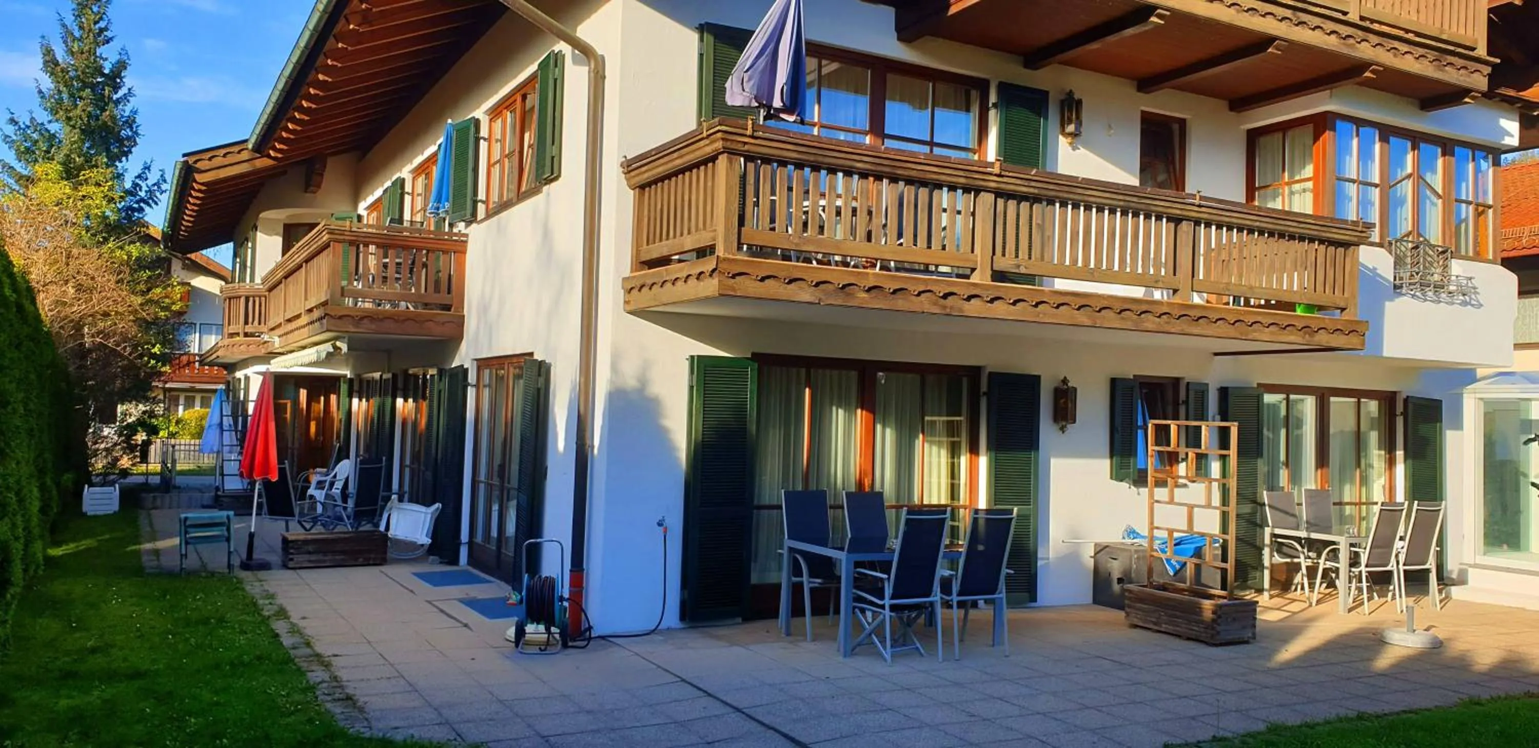 Balcony/Terrace in Alpenotel Rosenhof Ruhpolding, Wellness, Chiemgau Karte, Travelingo Bonus Programm