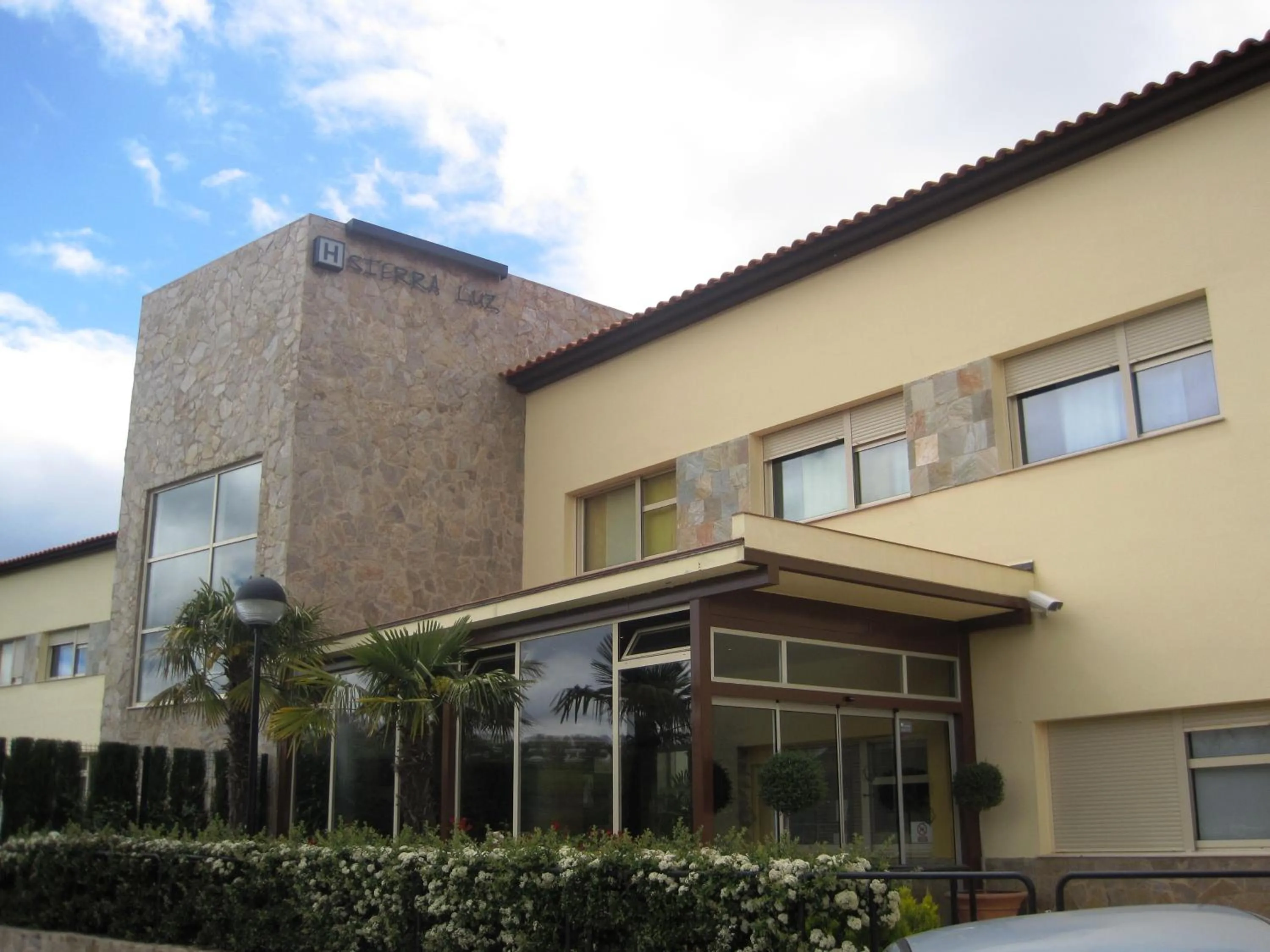 Facade/entrance in Hotel Sierra Luz